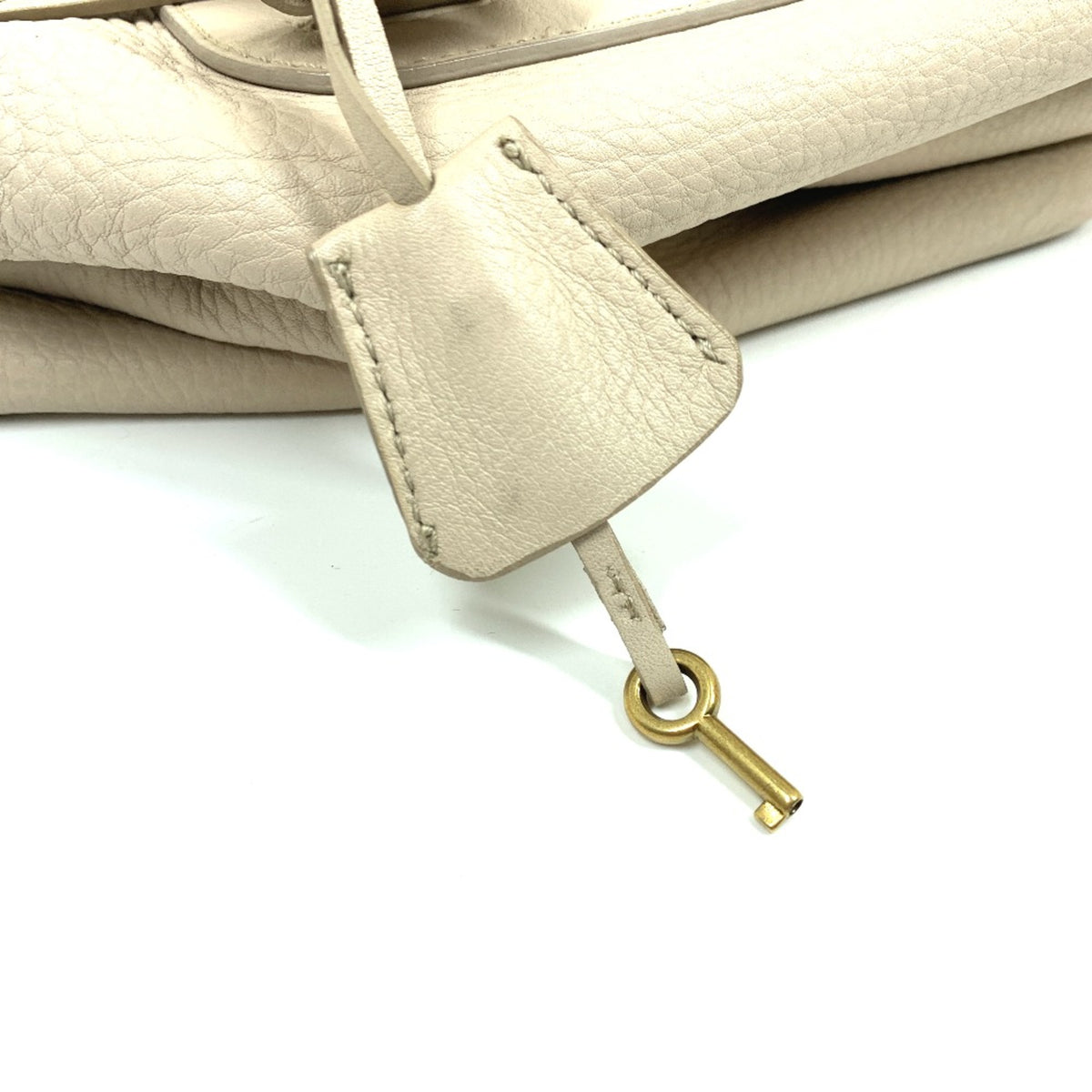 Celine Beige Leather Handbag (Pre-Owned)
