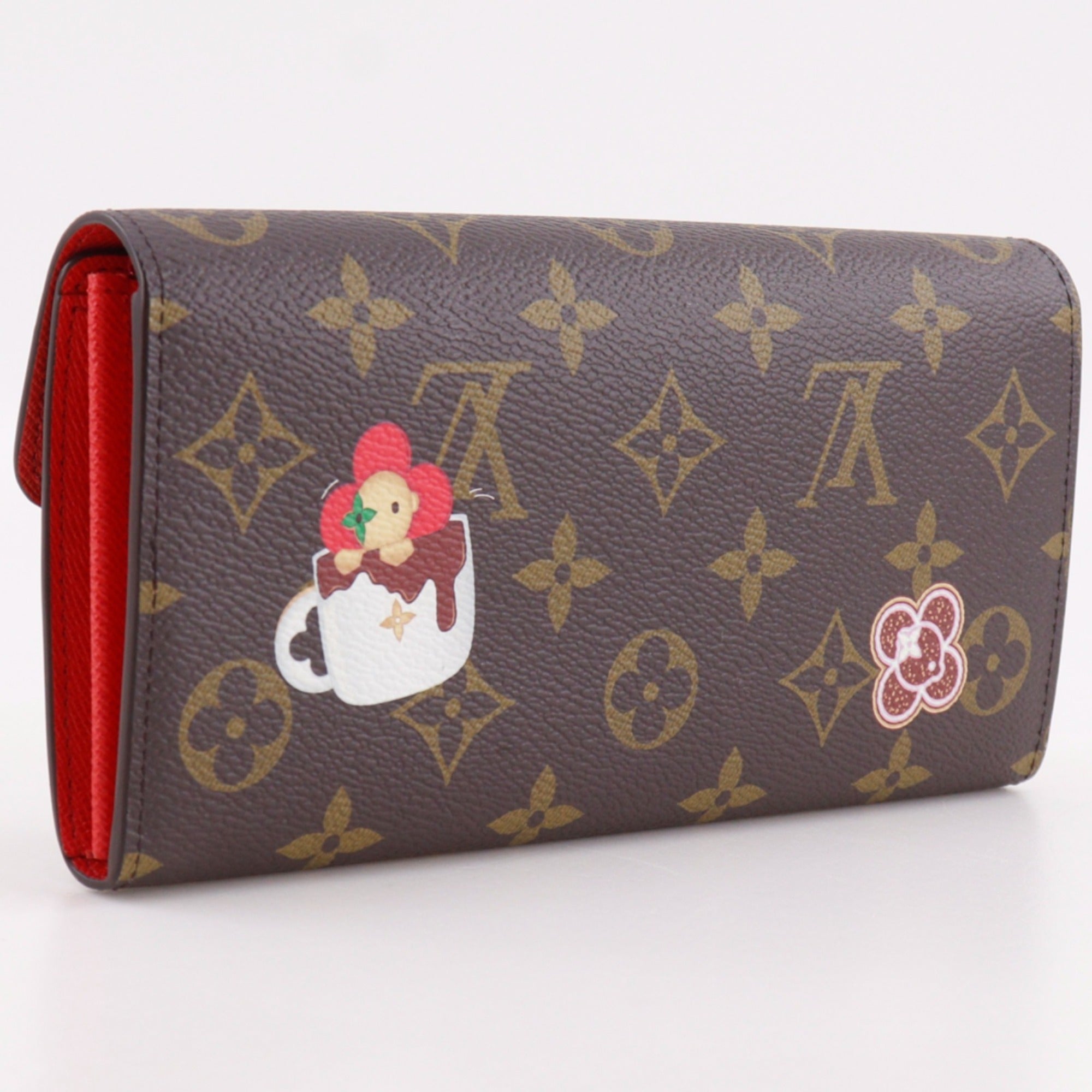 Louis Vuitton Monogram Brown Monogram Long Wallet (Bi-Fold) (Pre-Owned)