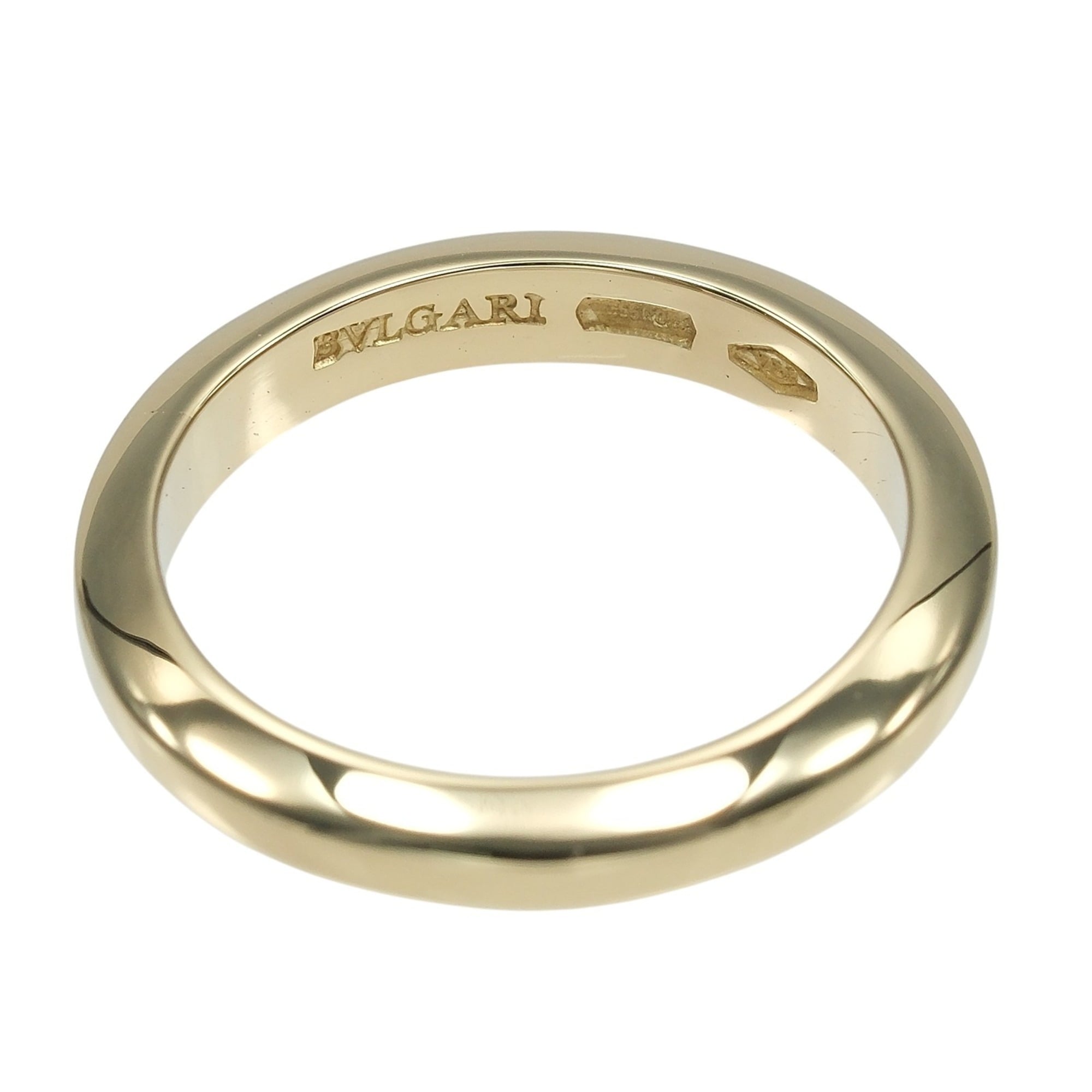 Bvlgari Yellow Gold Yellow Gold (18K) Band Ring (Pre-Owned)