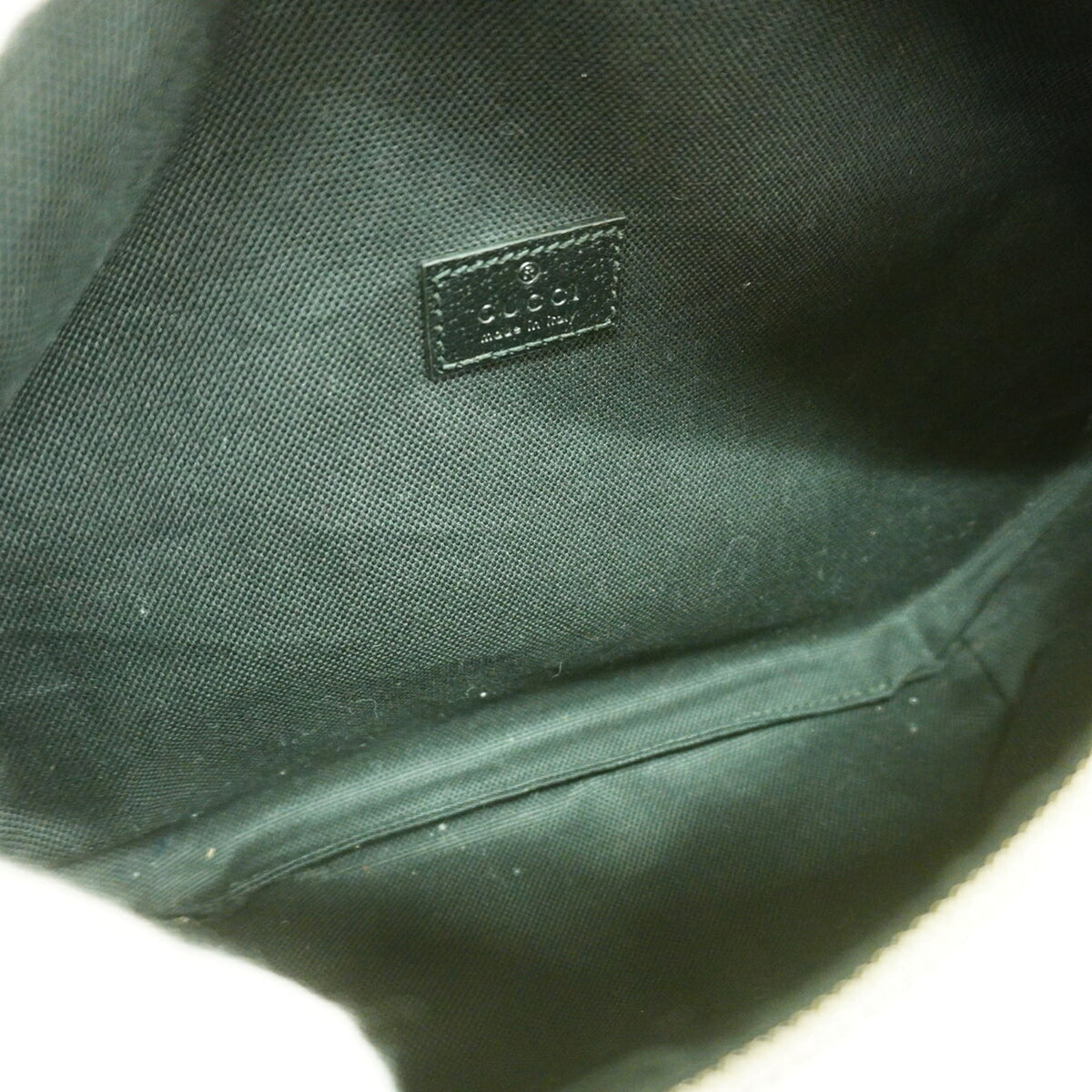 Gucci Black Canvas Sling Bag (Pre-Owned)