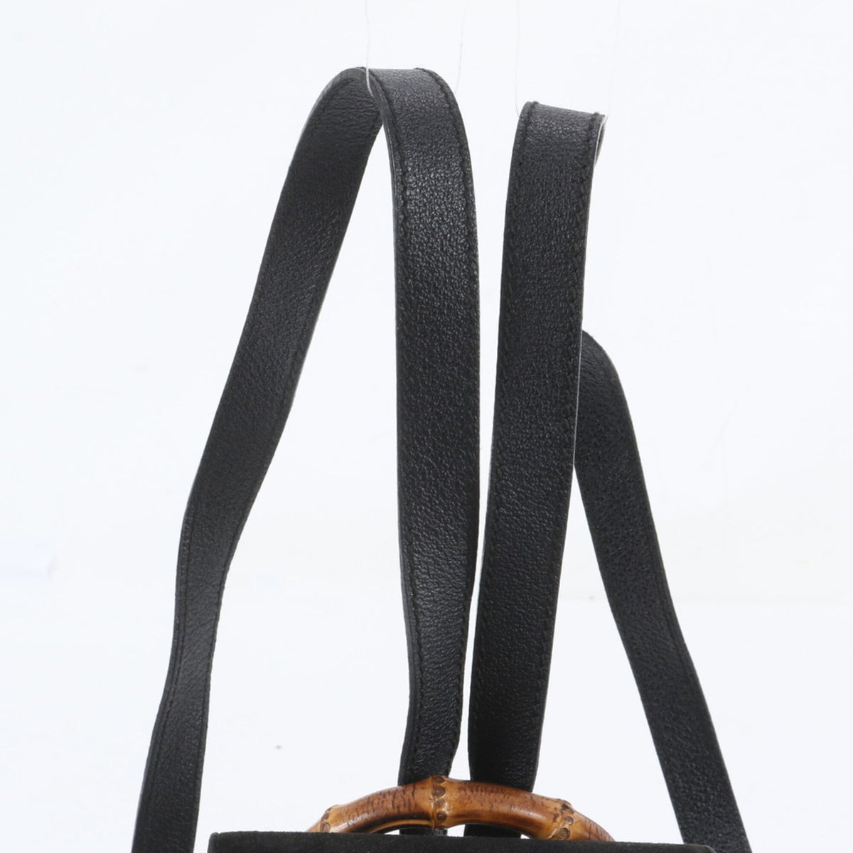 Gucci Black Leather Backpack (Pre-Owned)