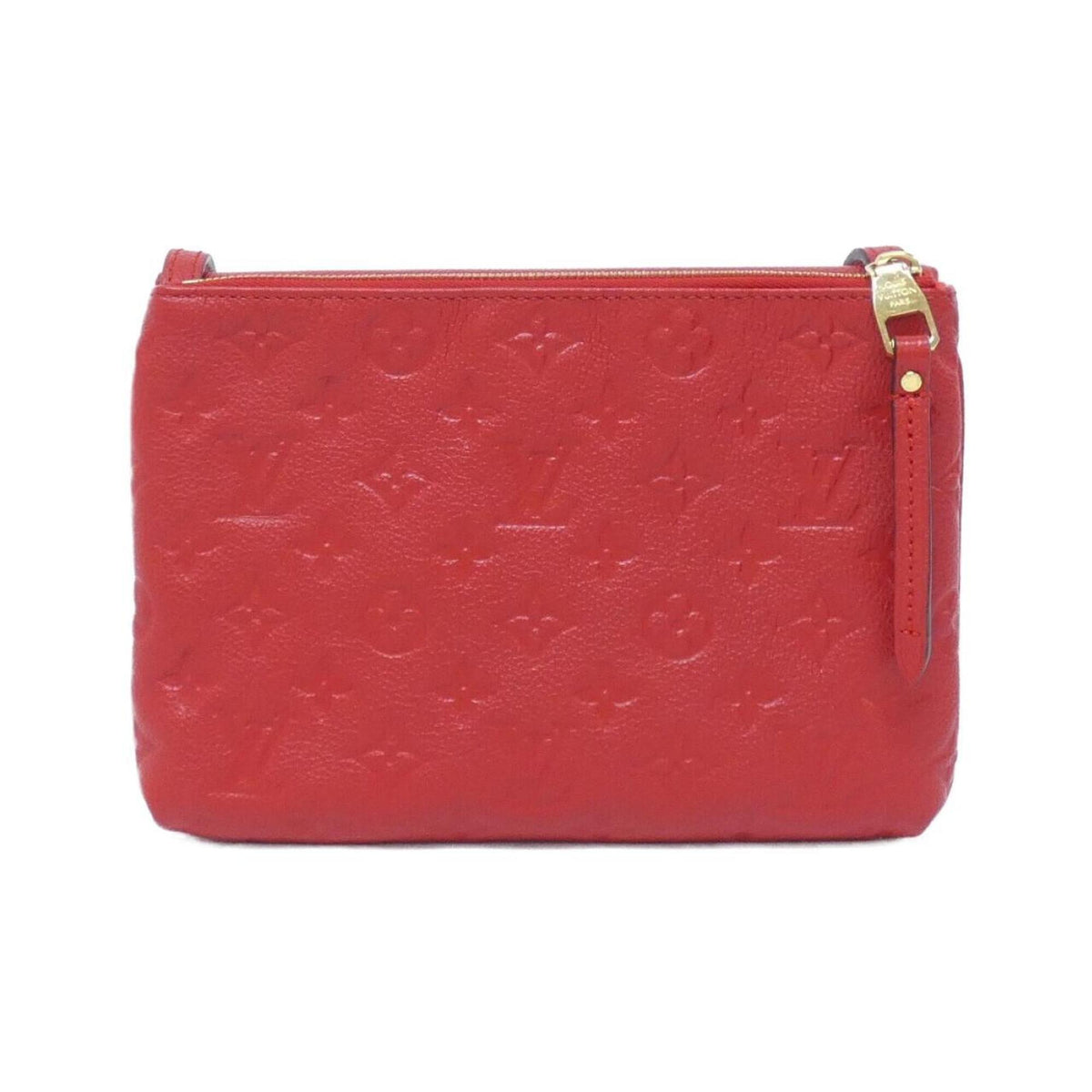 Louis Vuitton Cerise Red Color Leather Shoulder Bag (Pre-Owned)