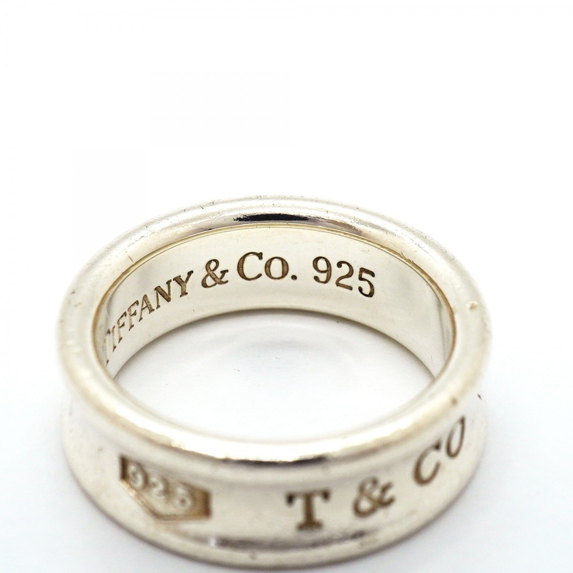 Tiffany Silver 925 Band Ring (Pre-Owned)