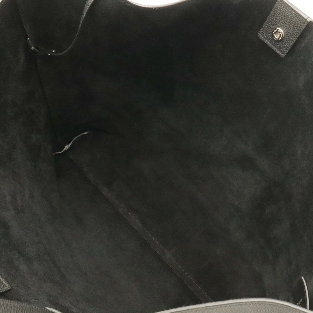 Yves Saint Laurent Black Leather Tote Bag (Pre-Owned)