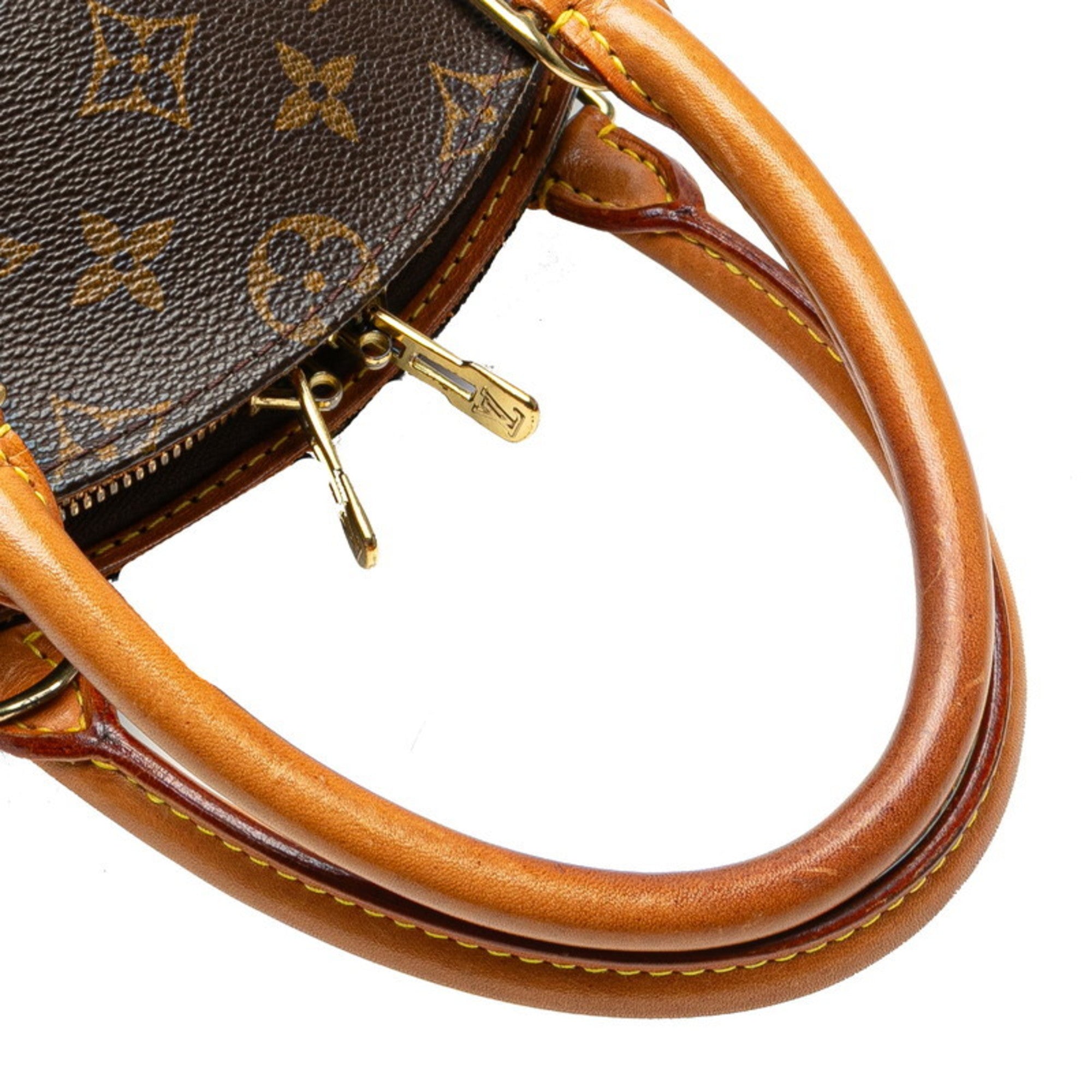 Louis Vuitton Monogram Brown Pvc Leather Handbag (Pre-Owned)