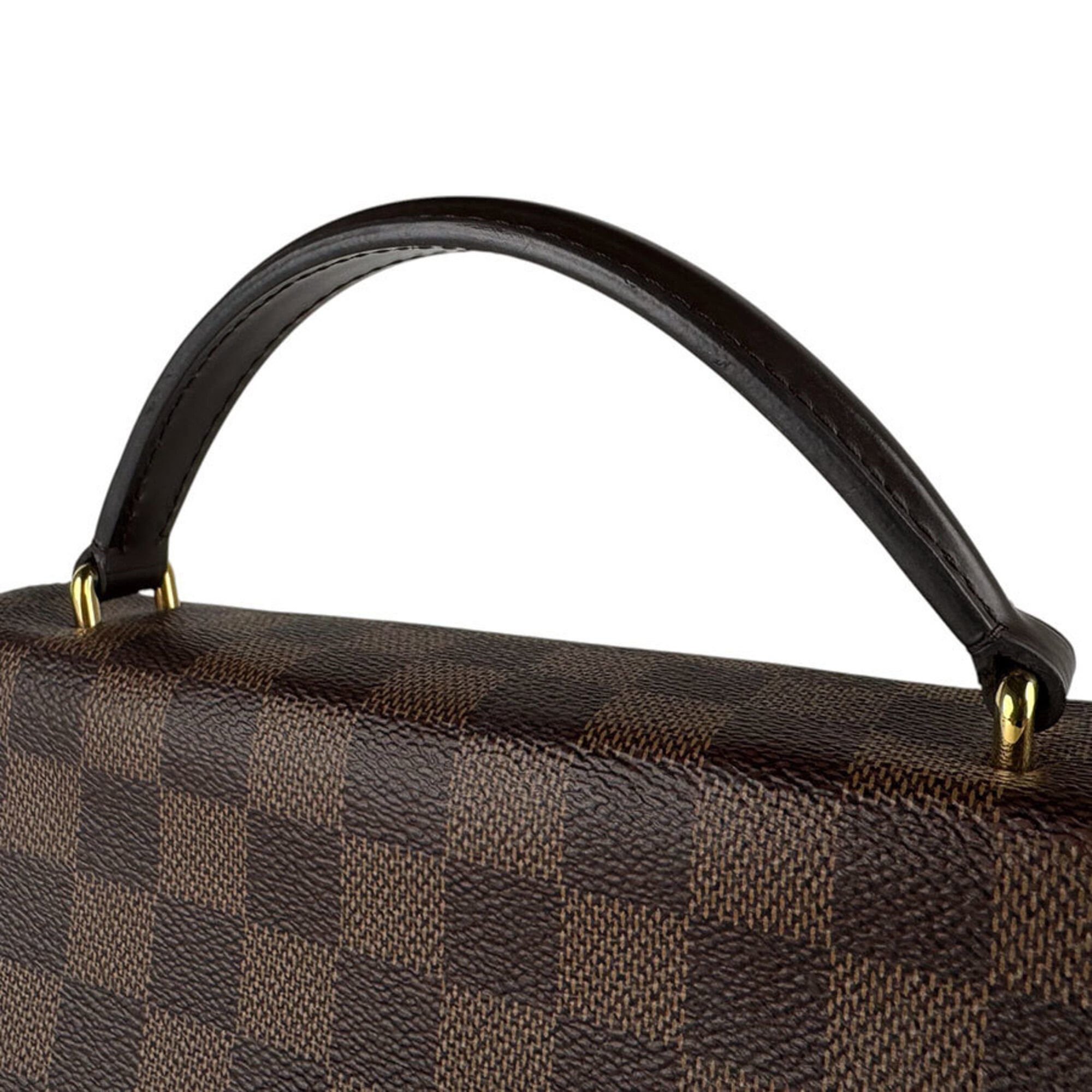 Louis Vuitton Brown Damier Canvas Damier Canvas Handbag Shoulder Bag (Pre-Owned)