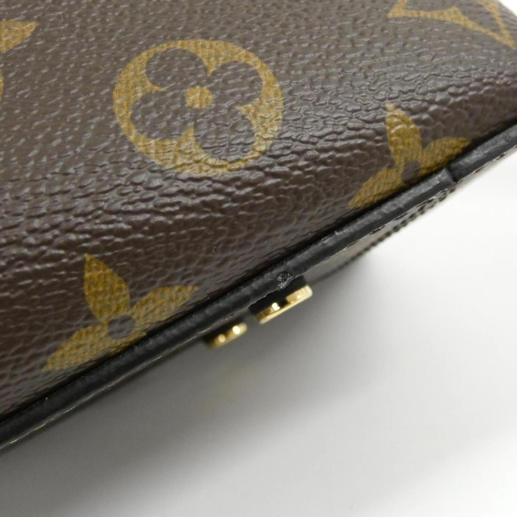 Louis Vuitton Black Marron Monogram Coated Canvas Handbag (Pre-Owned)