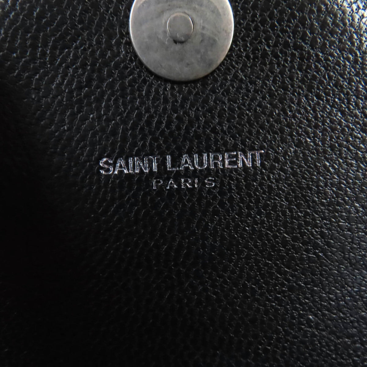 Saint Laurent Black Leather Shoulder Bag (Pre-Owned)
