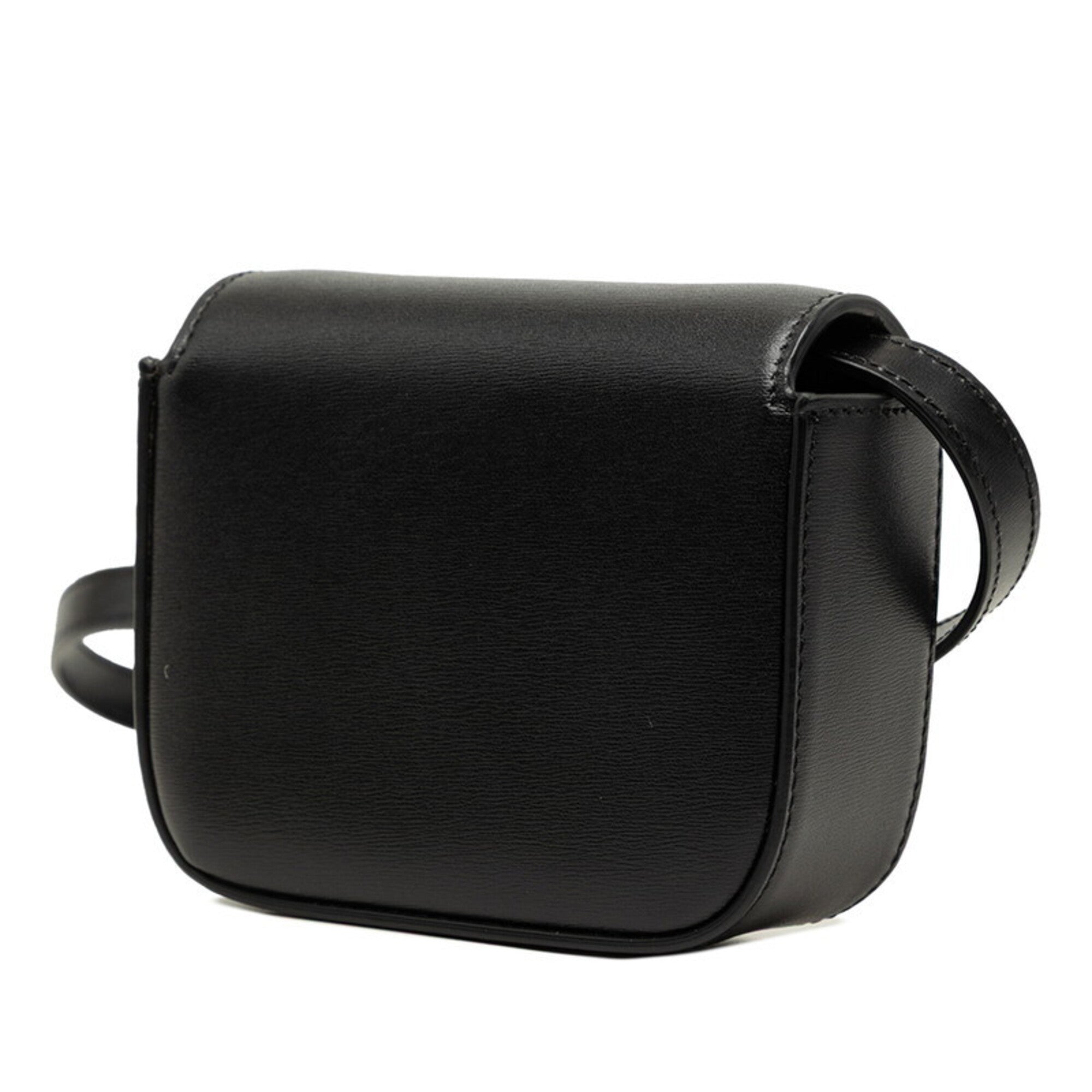 Celine Black Leather Shoulder Bag (Pre-Owned)