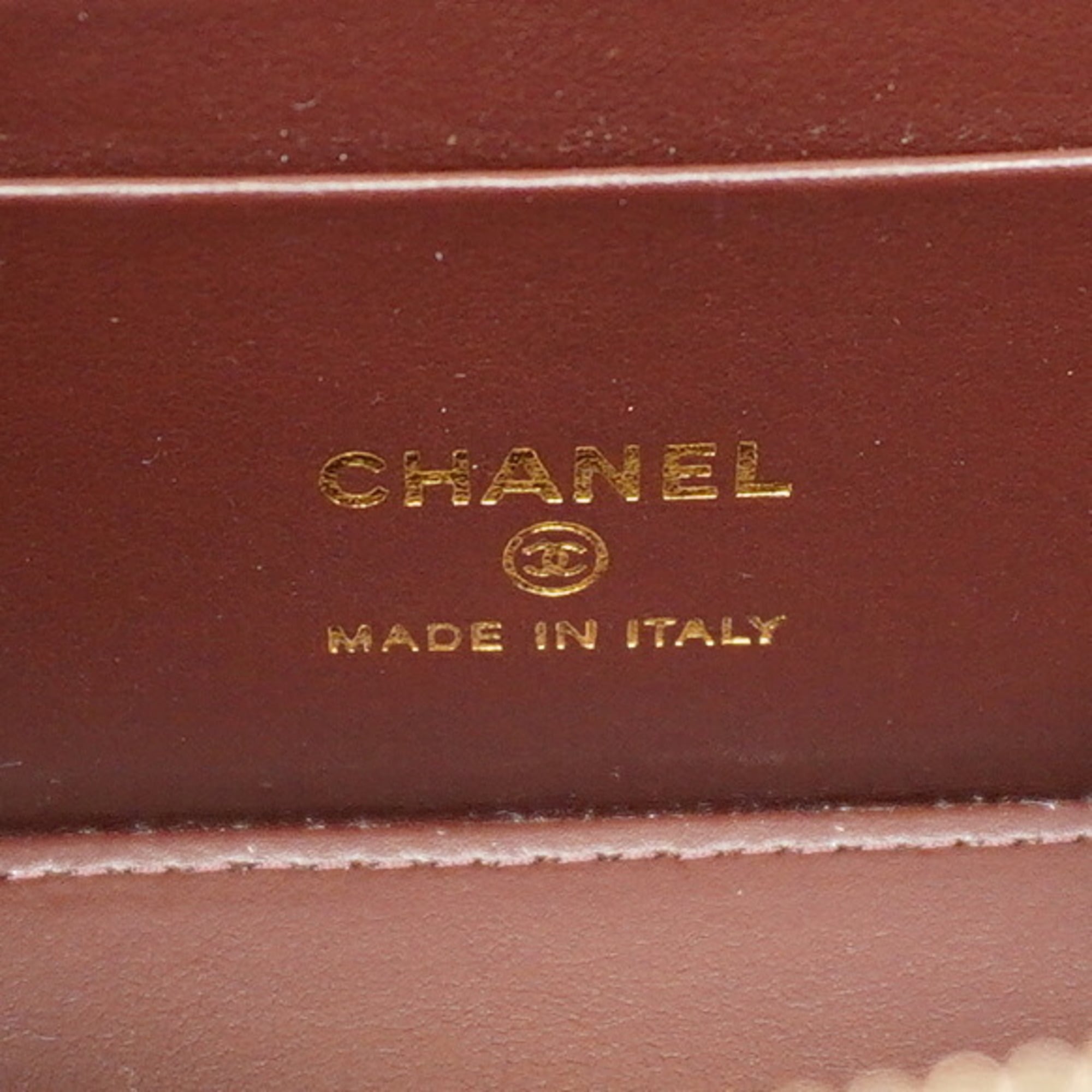 Chanel Black Grained Calfskin Vanity Bag (Pre-Owned)