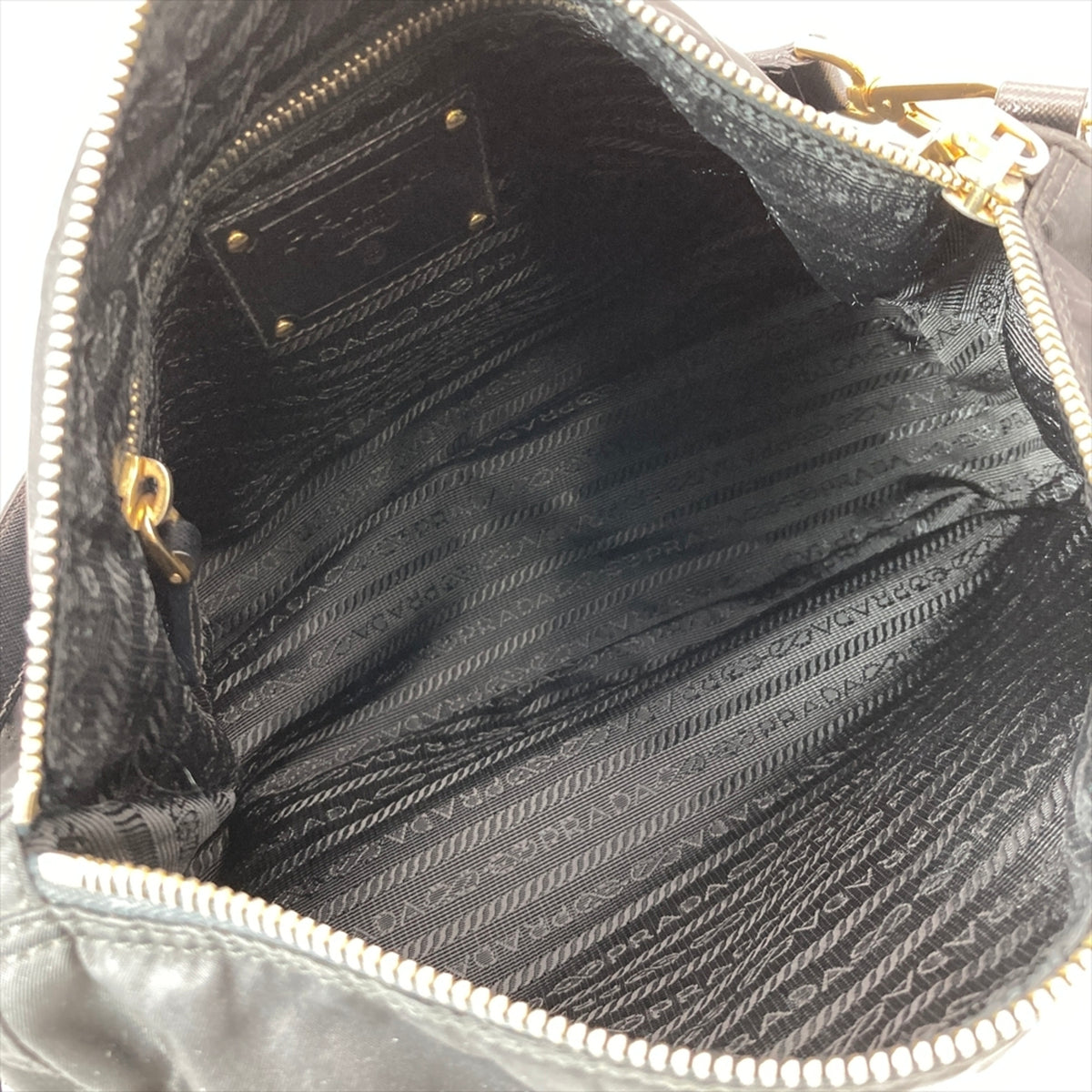 Prada Black Nylon Shoulder Bag (Pre-Owned)