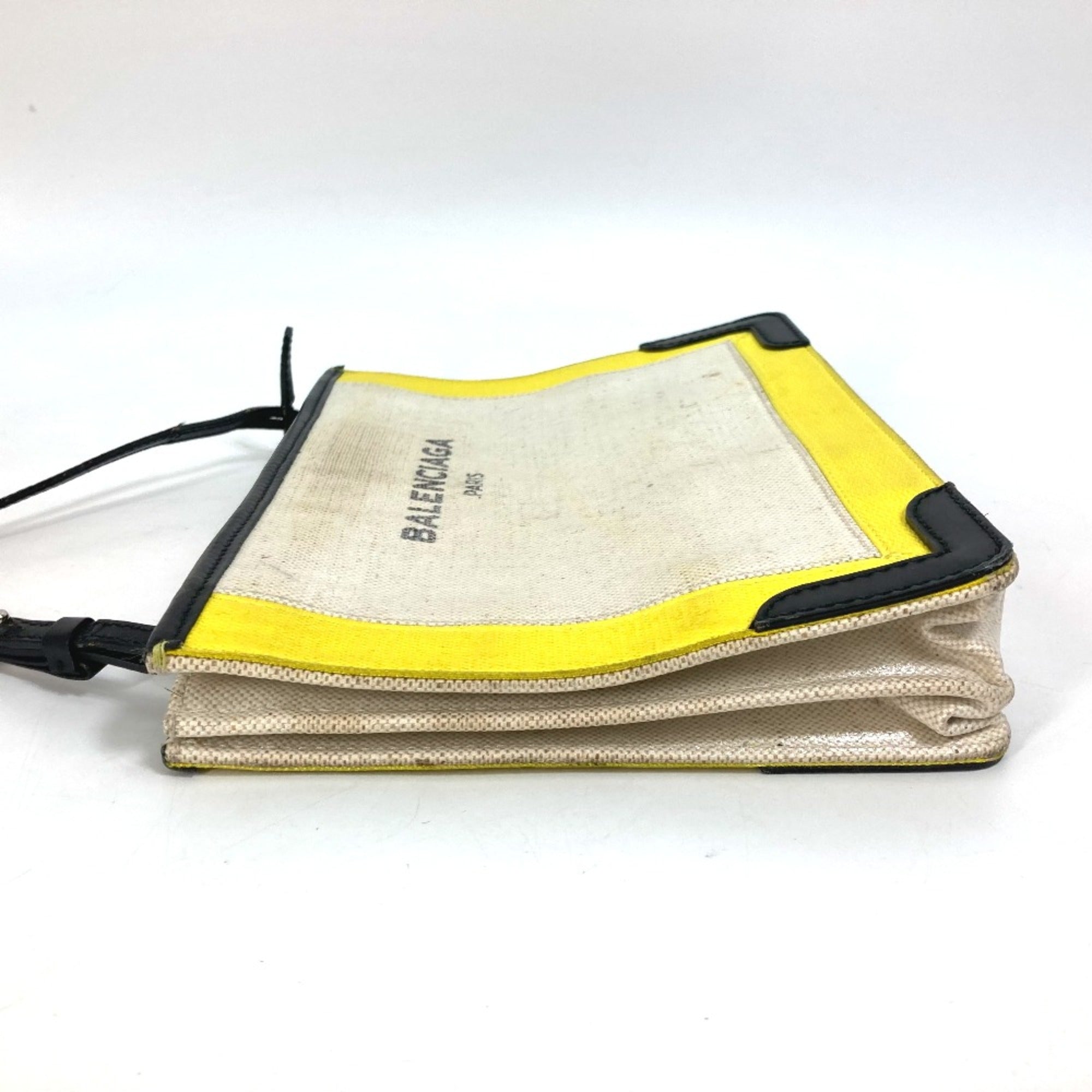 Balenciaga Yellow Leather Shoulder Bag (Pre-Owned)