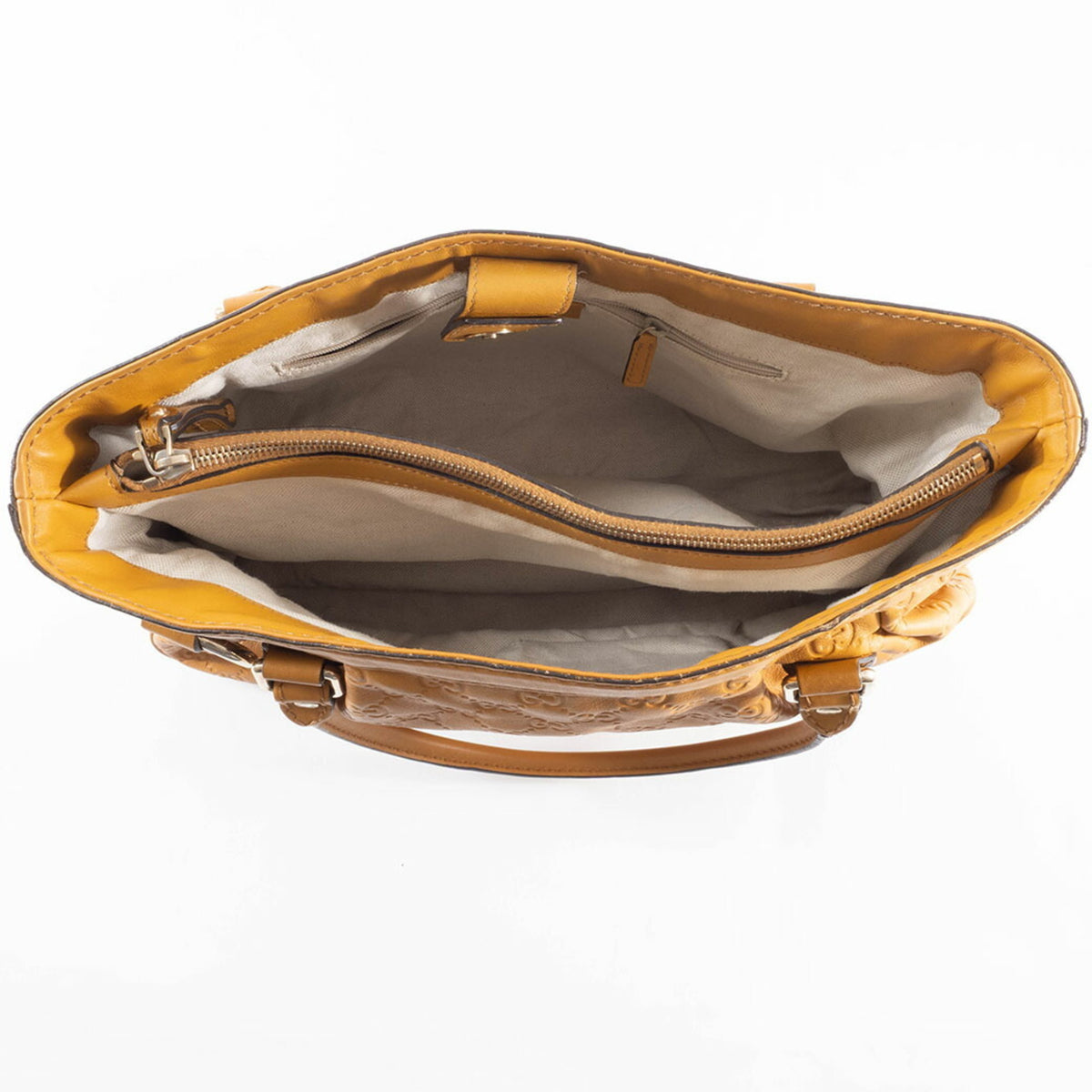 Gucci Brown Leather Handbag (Pre-Owned)