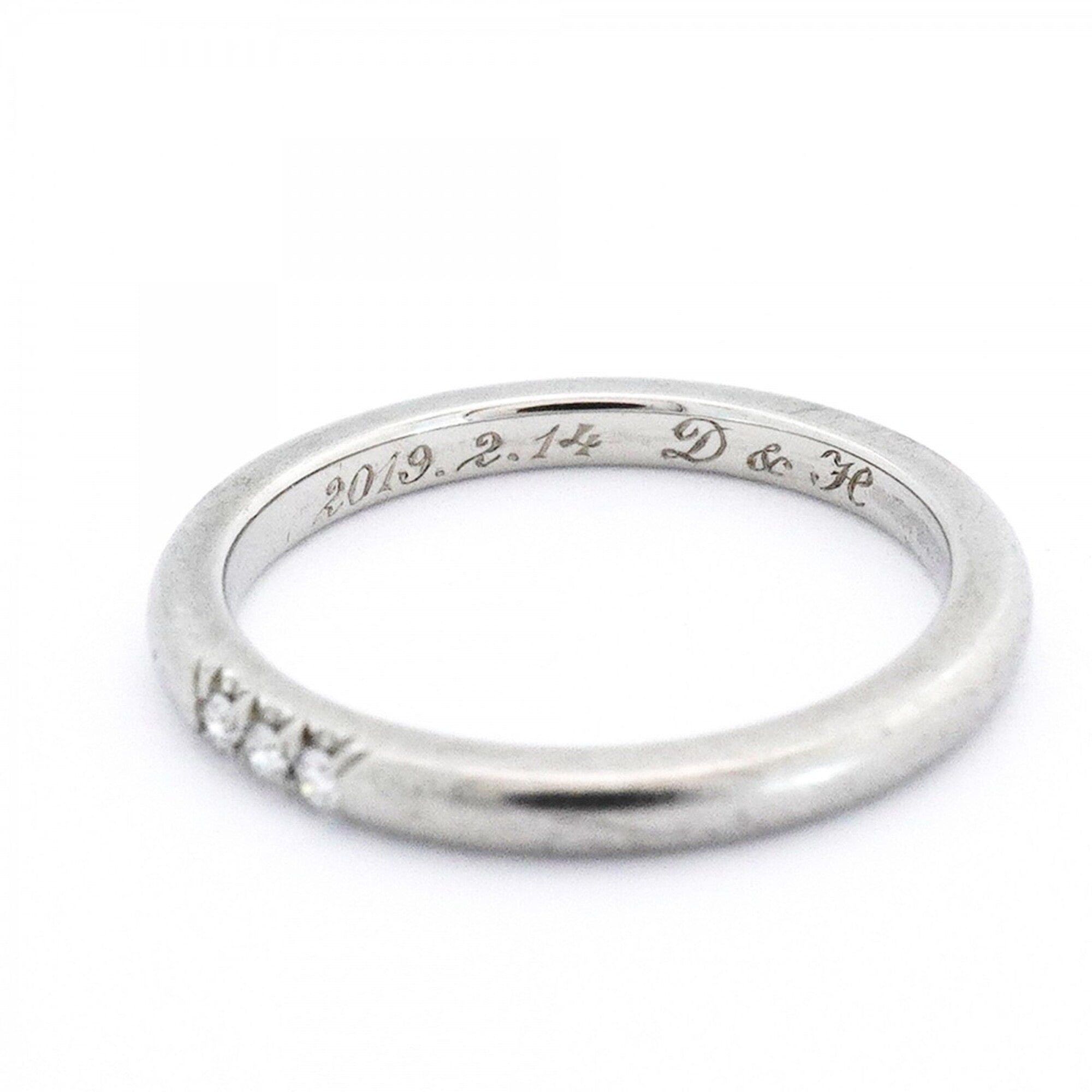 Tiffany Platinum 950 Band Ring (Pre-Owned)