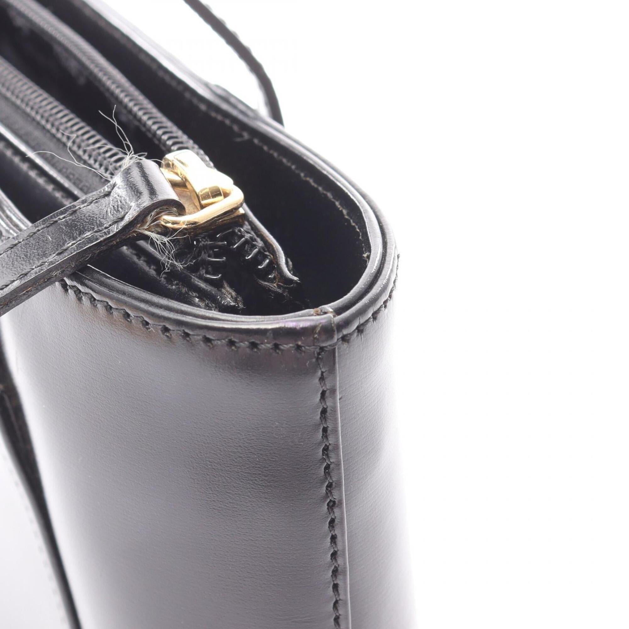 Loewe Black Leather Handbag (Pre-Owned)
