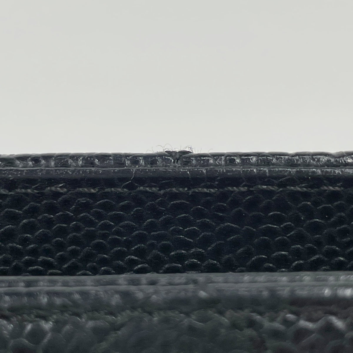 Chanel Black Grained Calfskin Tote Bag (Pre-Owned)