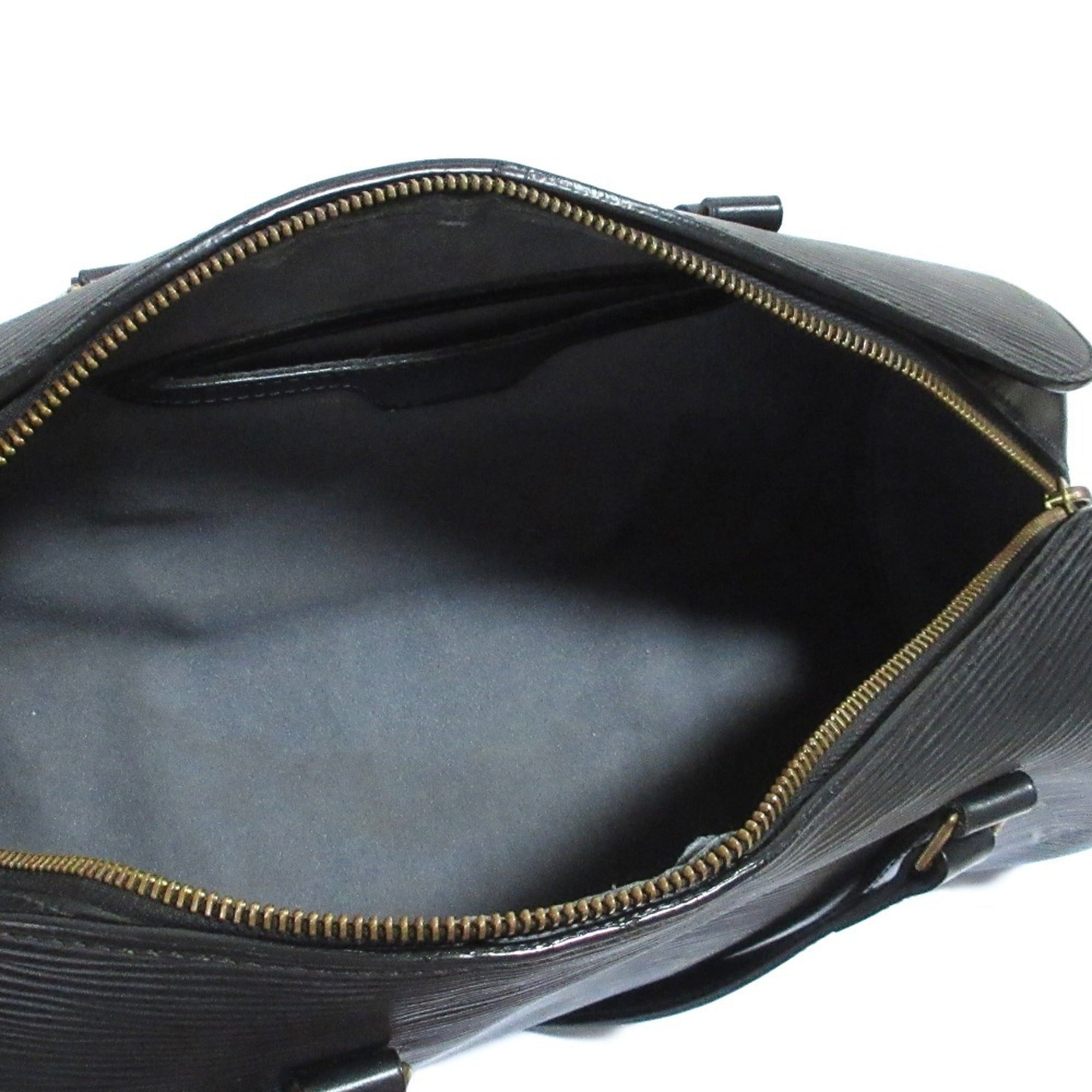 Louis Vuitton Black Noir Epi Leather Handbag (Pre-Owned)