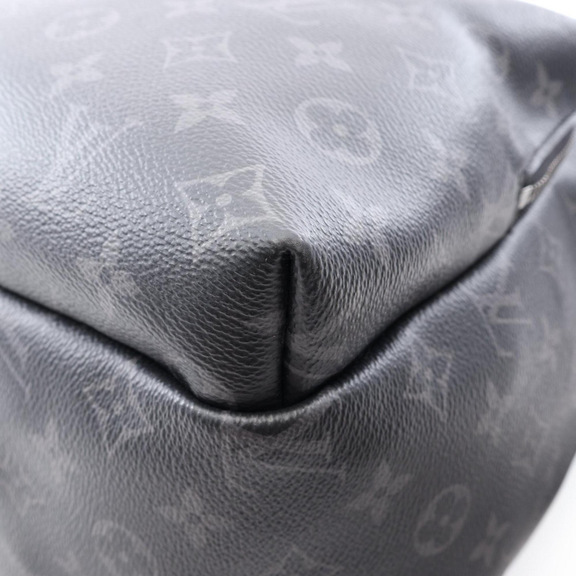 Louis Vuitton Black Monogram Eclipse Monogram Eclipse Leather Backpack (Pre-Owned)