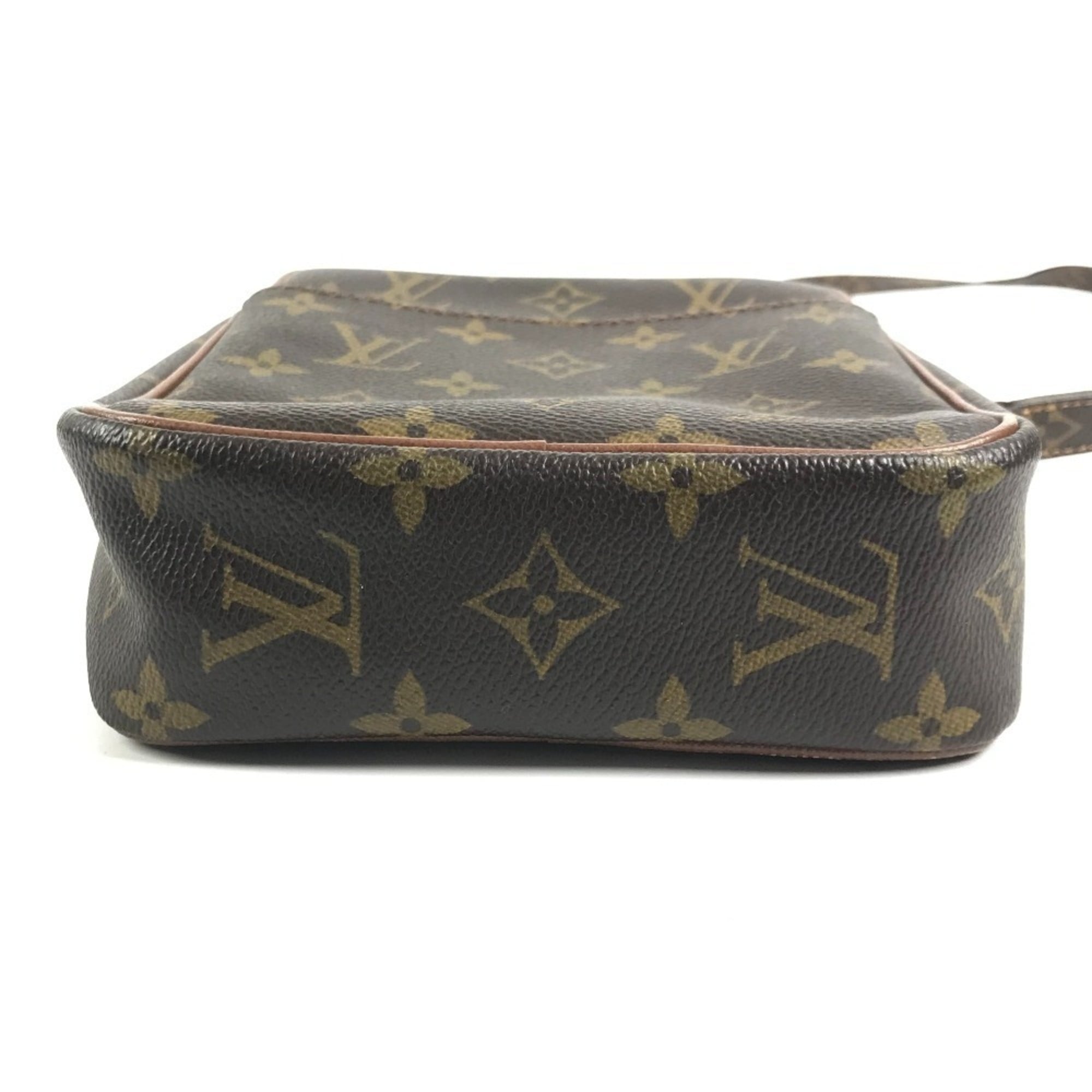 Louis Vuitton Brown Monogram Canvas Pochette Shoulder Bag (Pre-Owned)