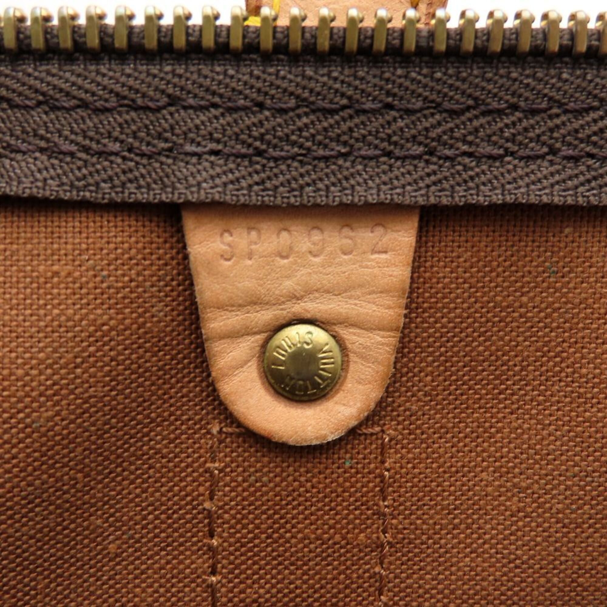Louis Vuitton Brown Monogram Boston Bag (Pre-Owned)