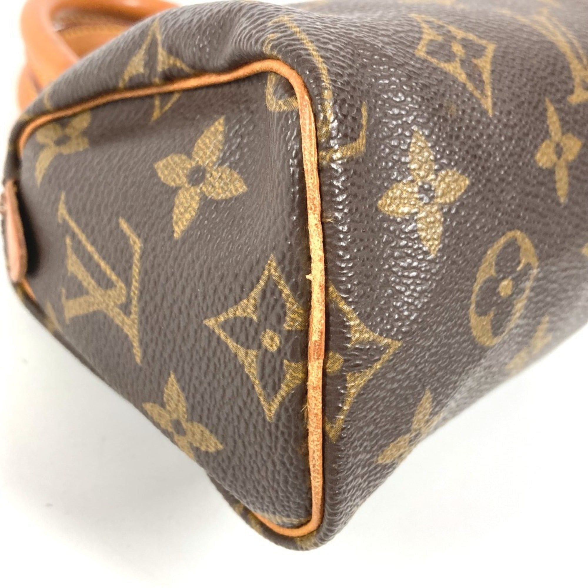 Louis Vuitton Brown Monogram Canvas Monogram Handbag Pouch (Pre-Owned)