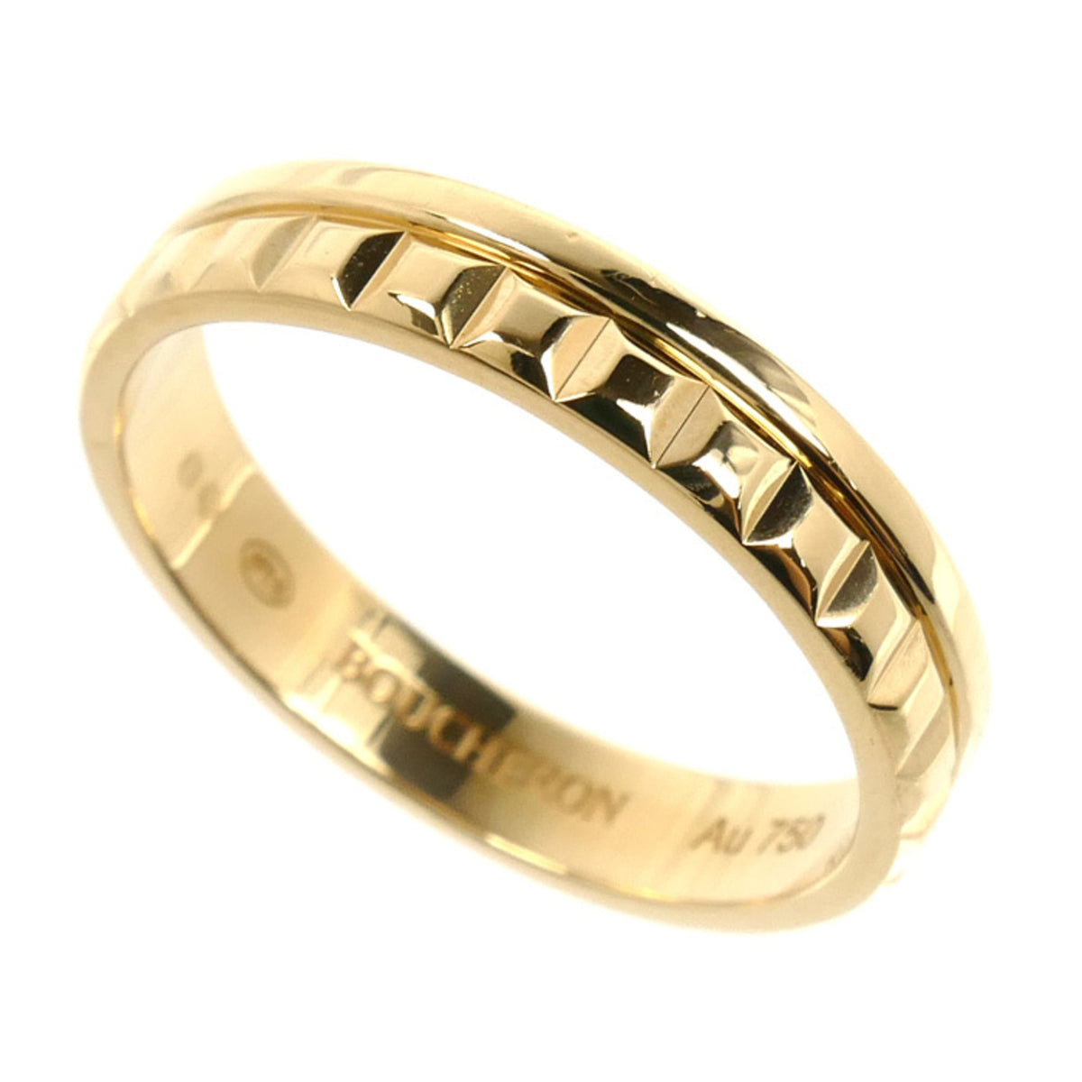 Boucheron Yellow Gold (18K) Band Ring (Pre-Owned)