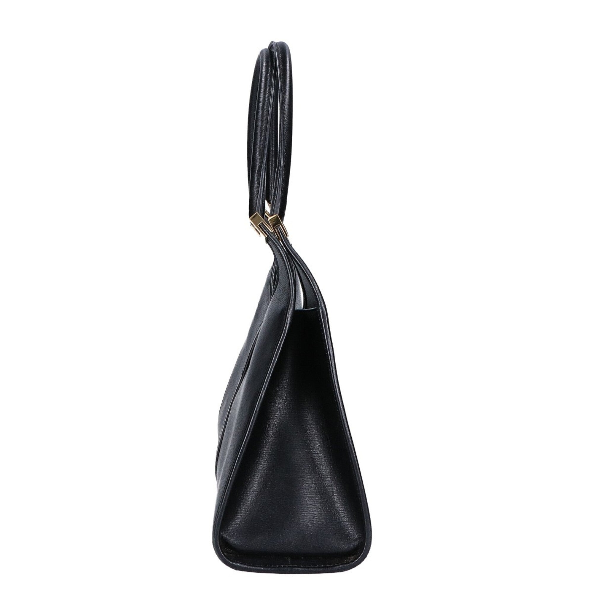 Gucci Black Leather Handbag (Pre-Owned)
