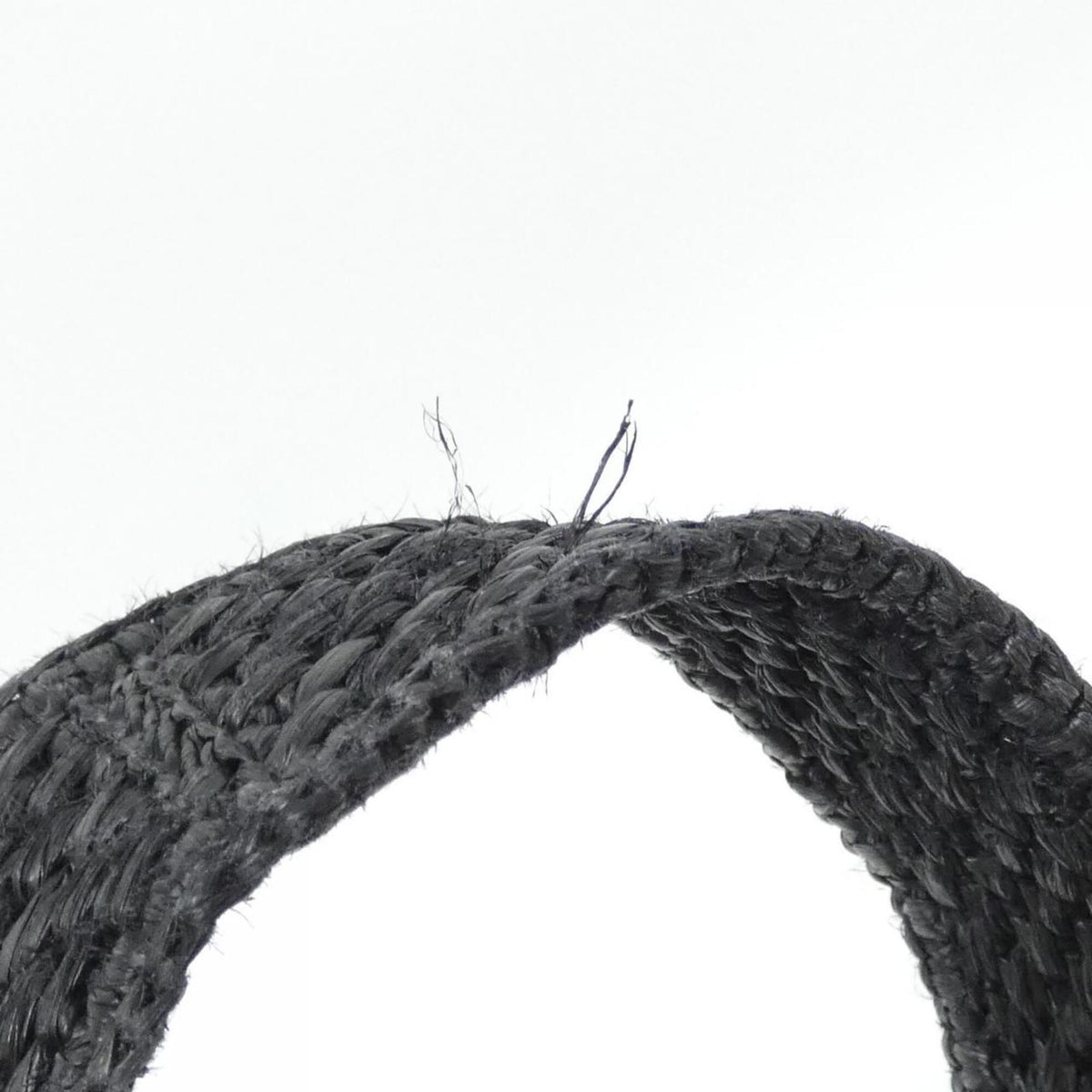 Loewe Black Raffia Handbag (Pre-Owned)