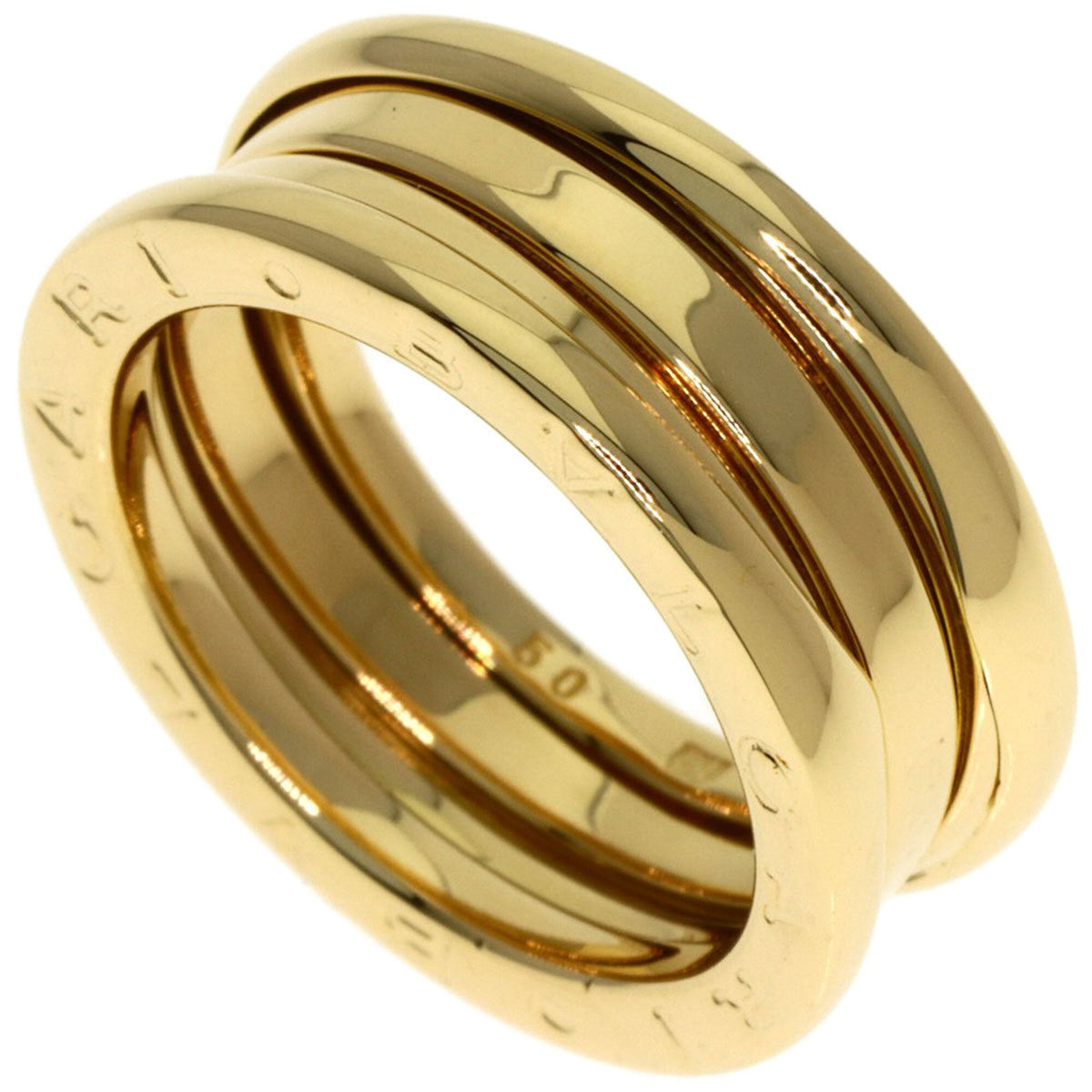 Bvlgari B.Zero1 Yellow Gold (18K) Band Ring (Pre-Owned)