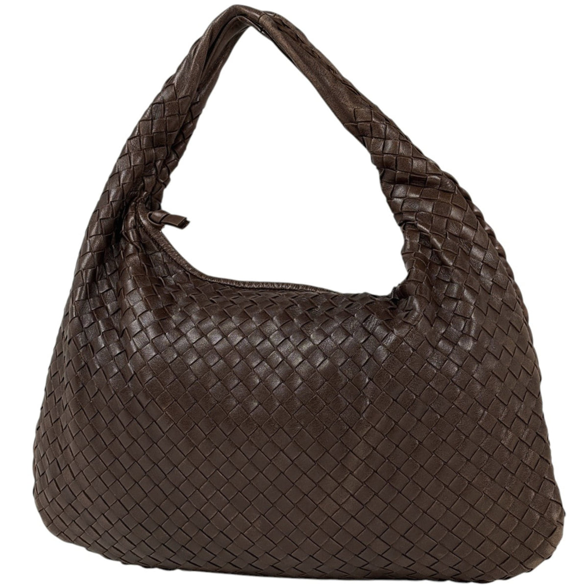 Bottega Veneta Brown Leather Shoulder Bag (Pre-Owned)