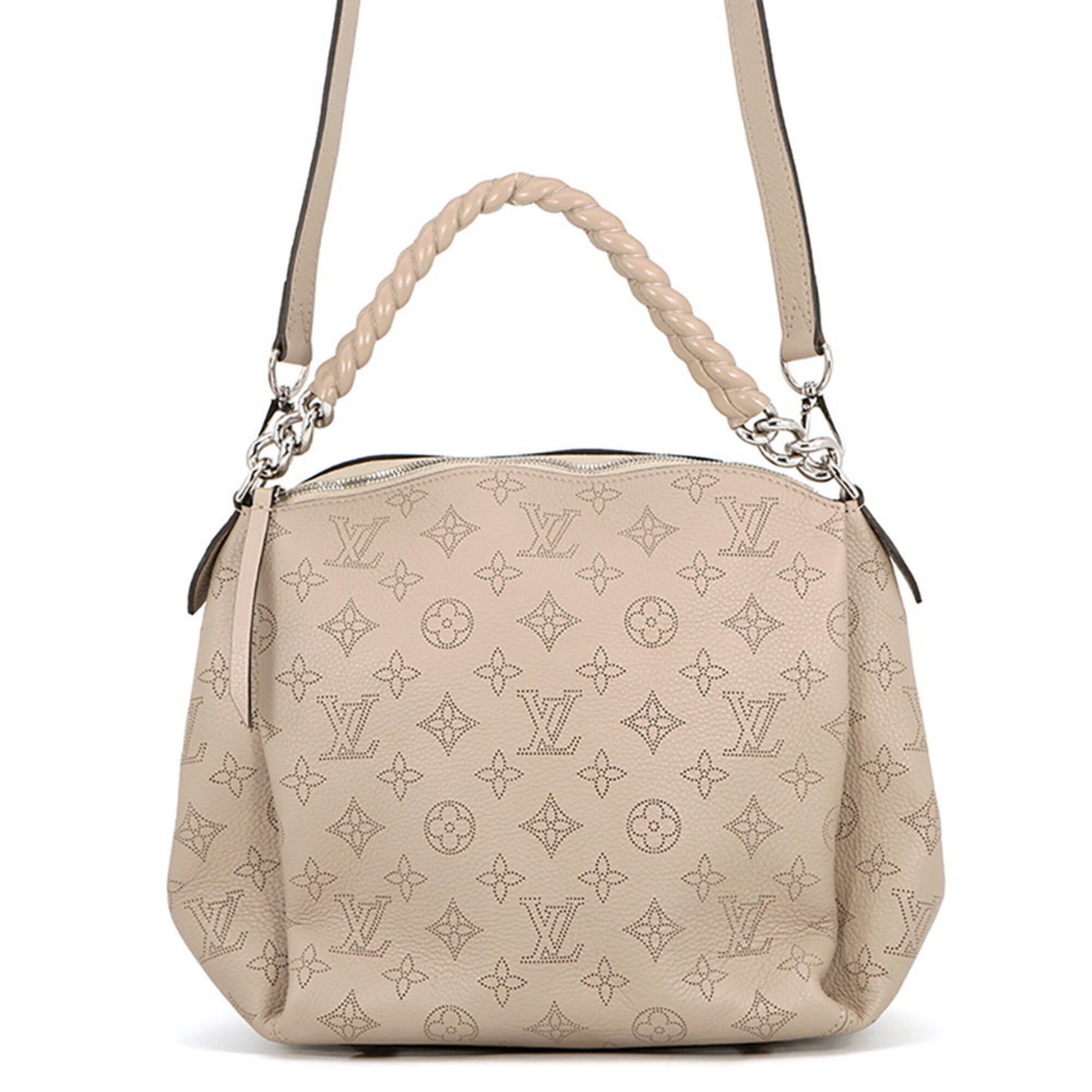 Louis Vuitton Galle Mahina Leather Handbag Shoulder Bag (Pre-Owned)