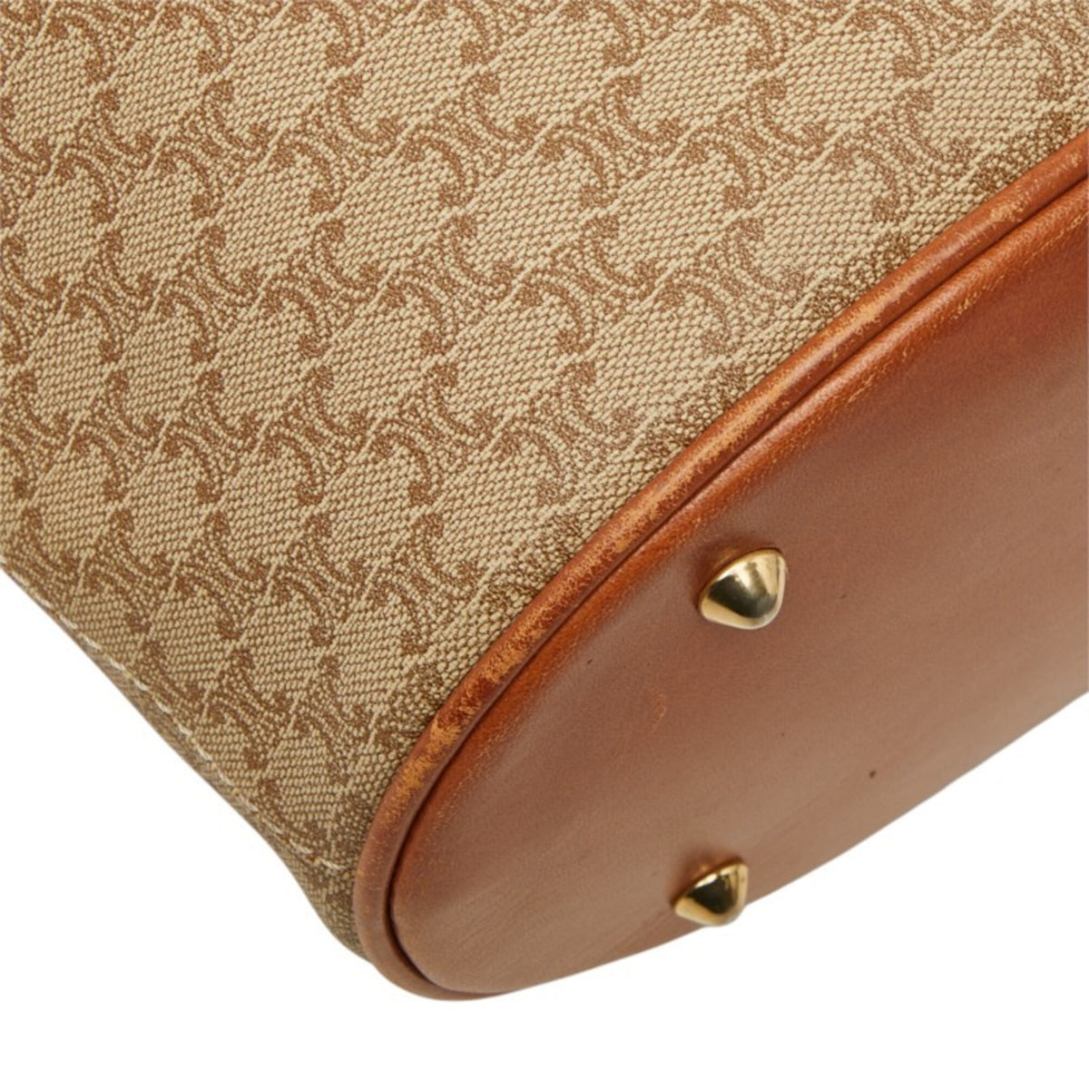 Celine Beige Pvc Leather Shoulder Bag Tote Bag (Pre-Owned)