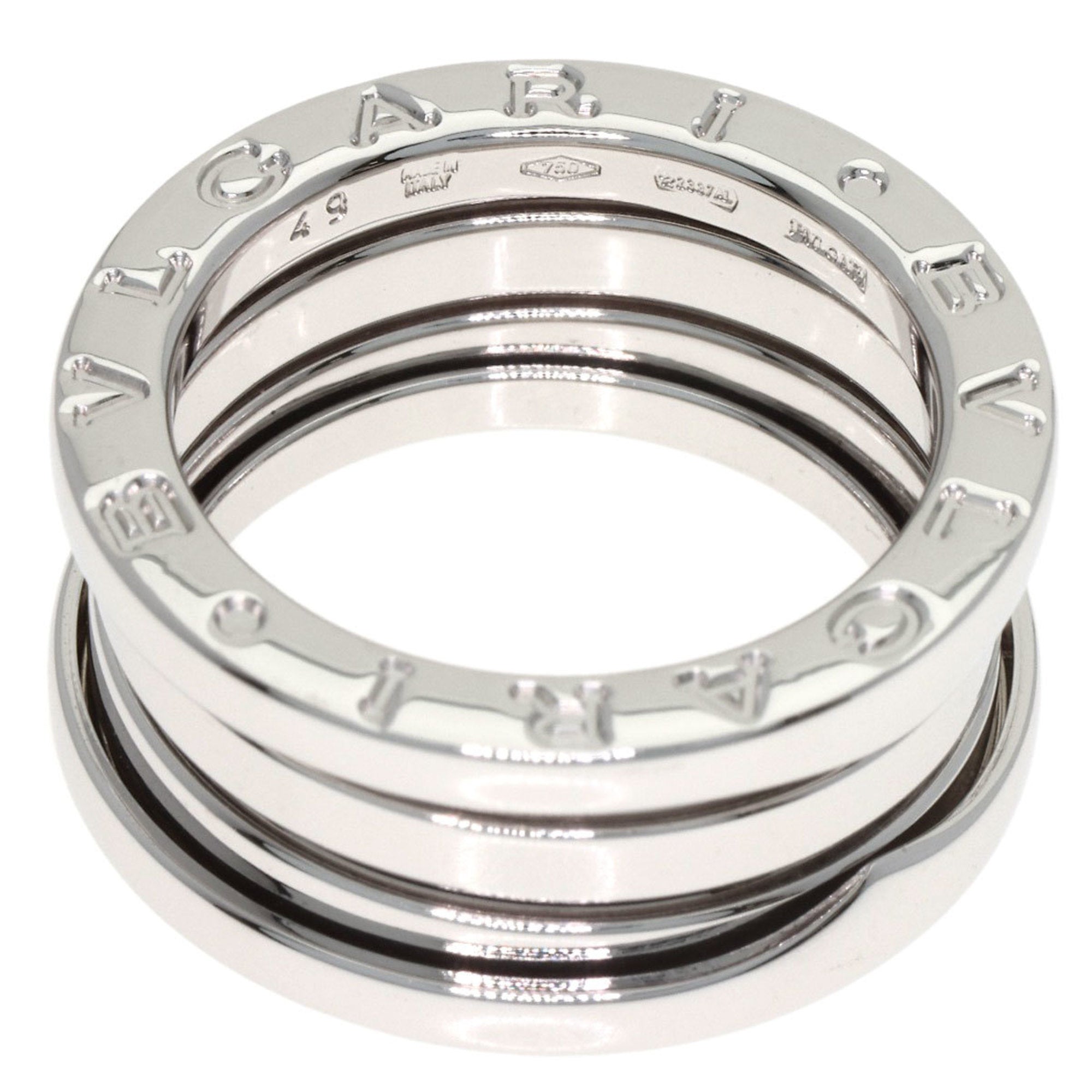 Bvlgari White Gold (18K) Band Ring (Pre-Owned)