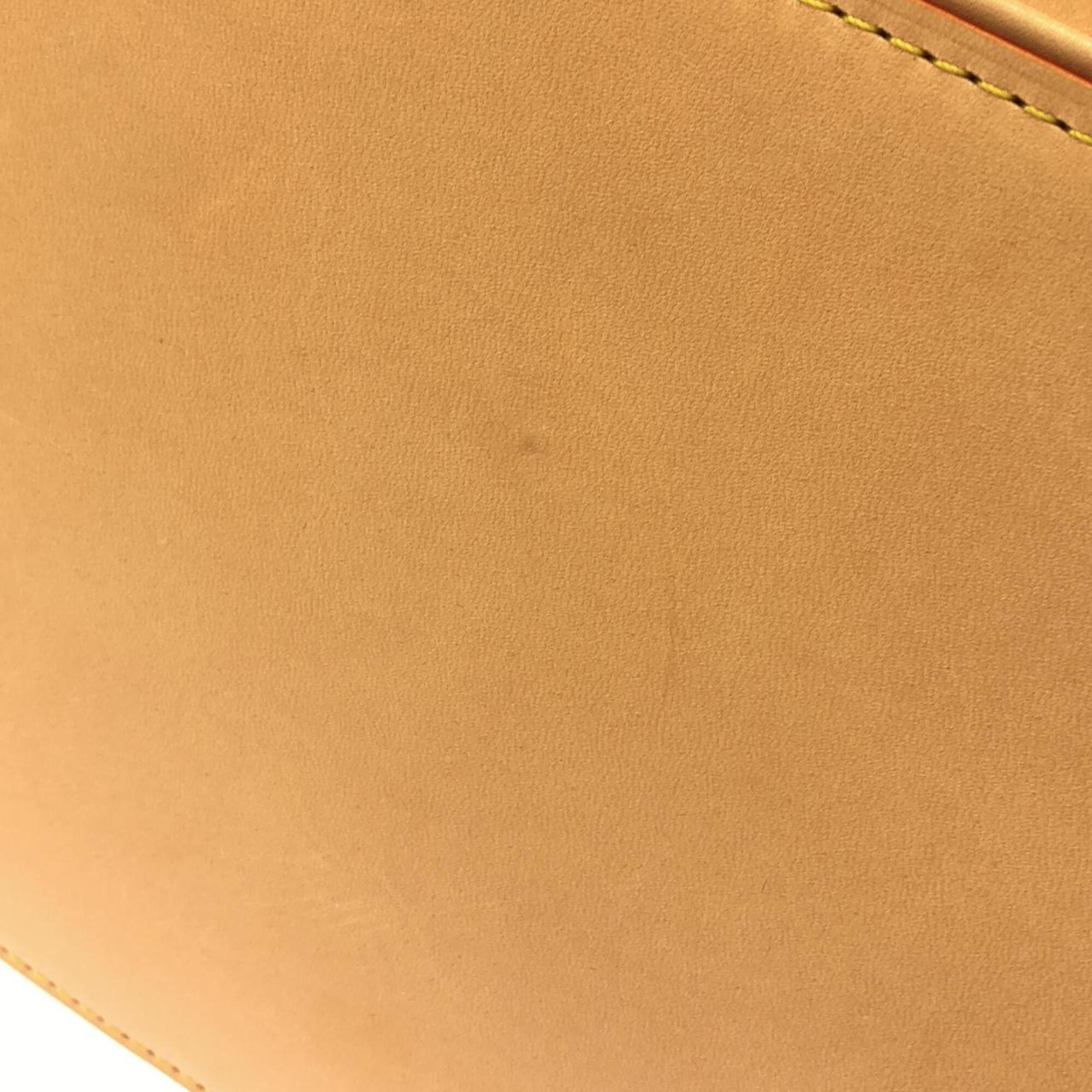 Louis Vuitton Beige Leather Handbag (Pre-Owned)