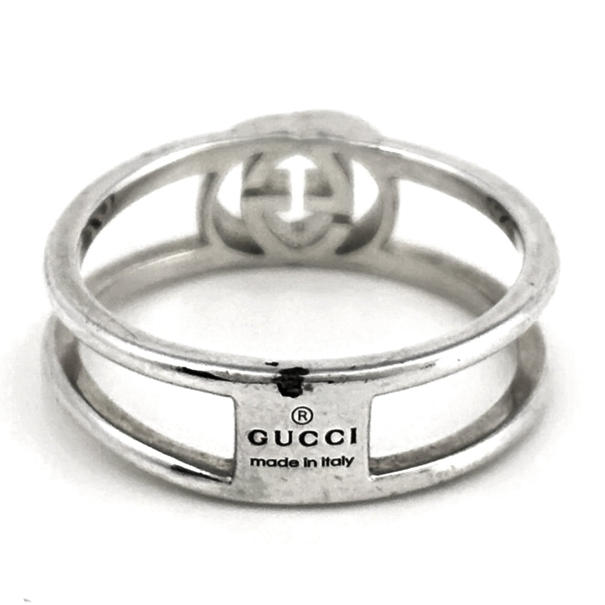 Gucci Silver Silver 925 Band Ring (Pre-Owned)