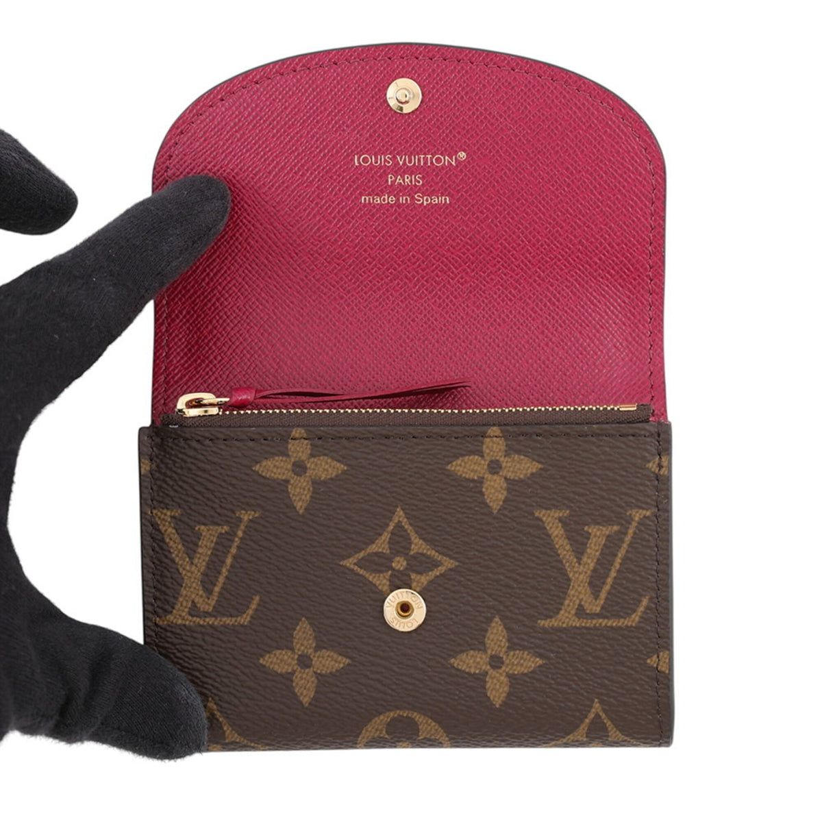 Louis Vuitton Monogram Fuchsia Monogram Coin Purse/Coin Case (Pre-Owned)