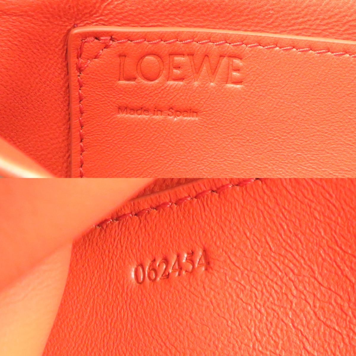 Loewe Green Khaki Nylon Leather Shoulder Bag (Pre-Owned)