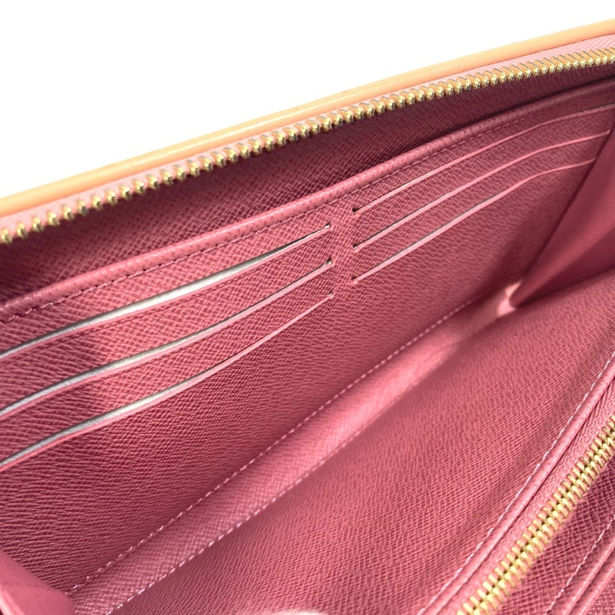 Louis Vuitton Monogram Denim Pink Monogram Denim Long Wallet (Bi-Fold) (Pre-Owned)