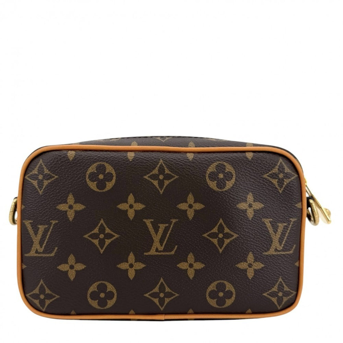 Louis Vuitton Brown Monogram Canvas Shoulder Bag (Pre-Owned)