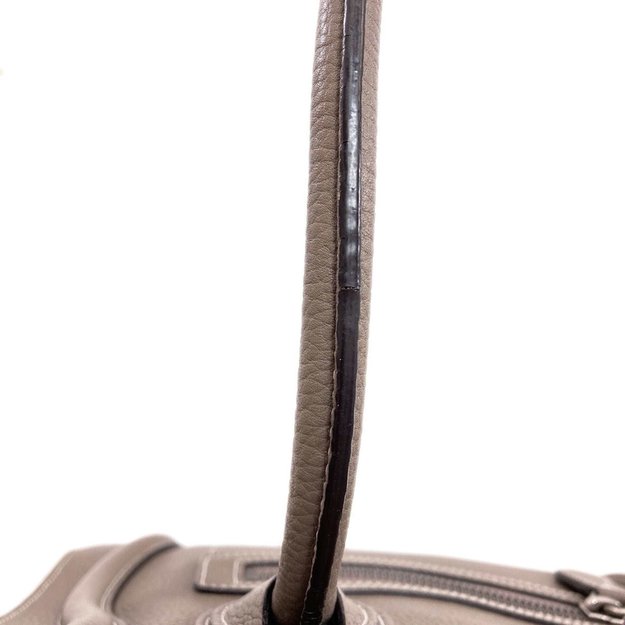 Celine Brown Leather Tote Bag (Pre-Owned)