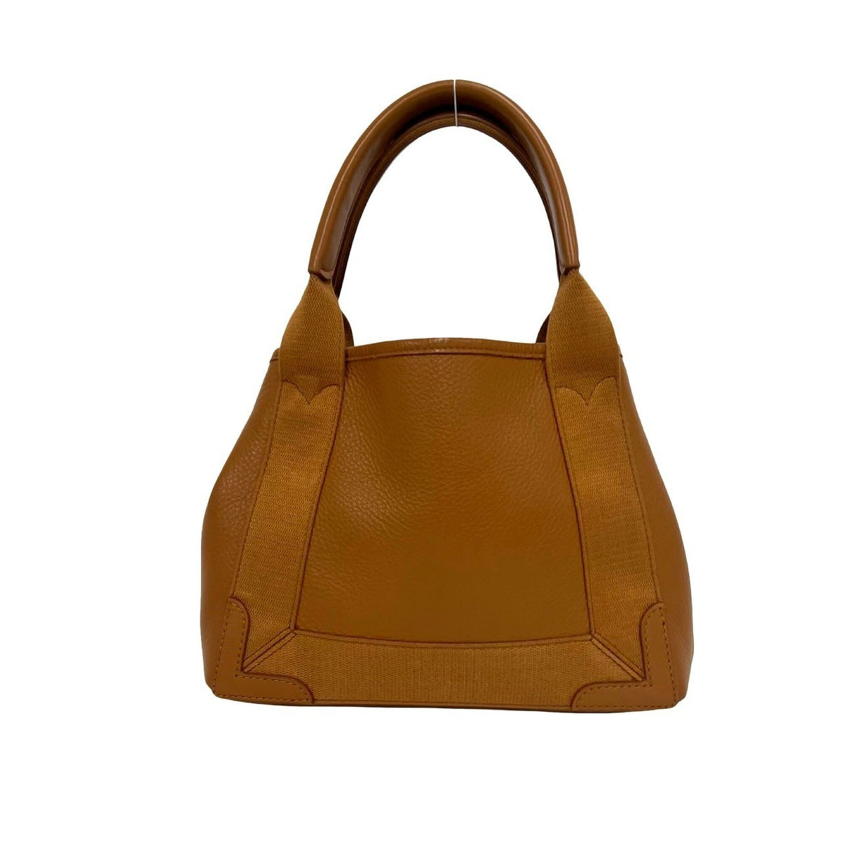 Balenciaga Brown Leather Handbag Pouch Shoulder Bag (Pre-Owned)