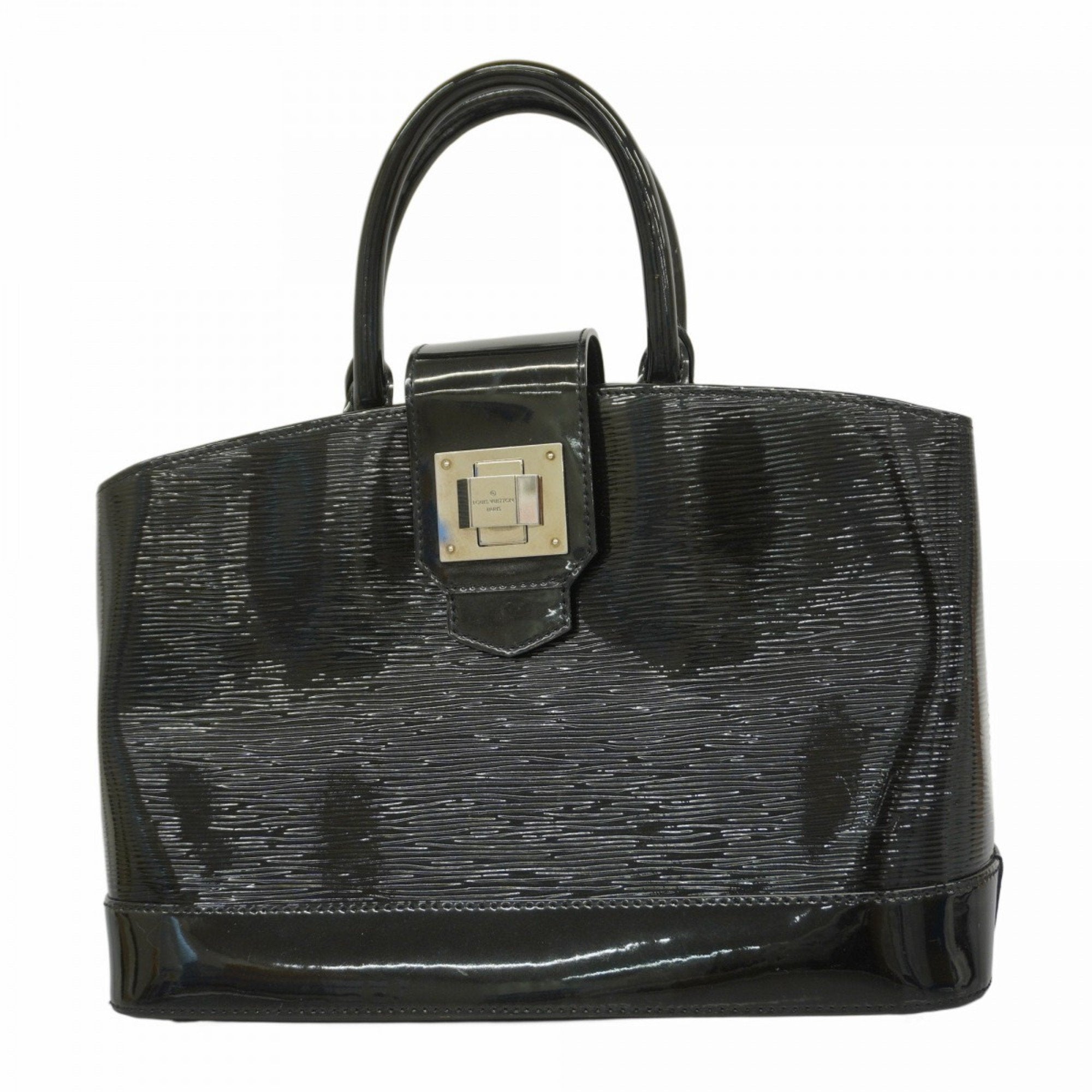 Louis Vuitton Noir Handbag (Pre-Owned)