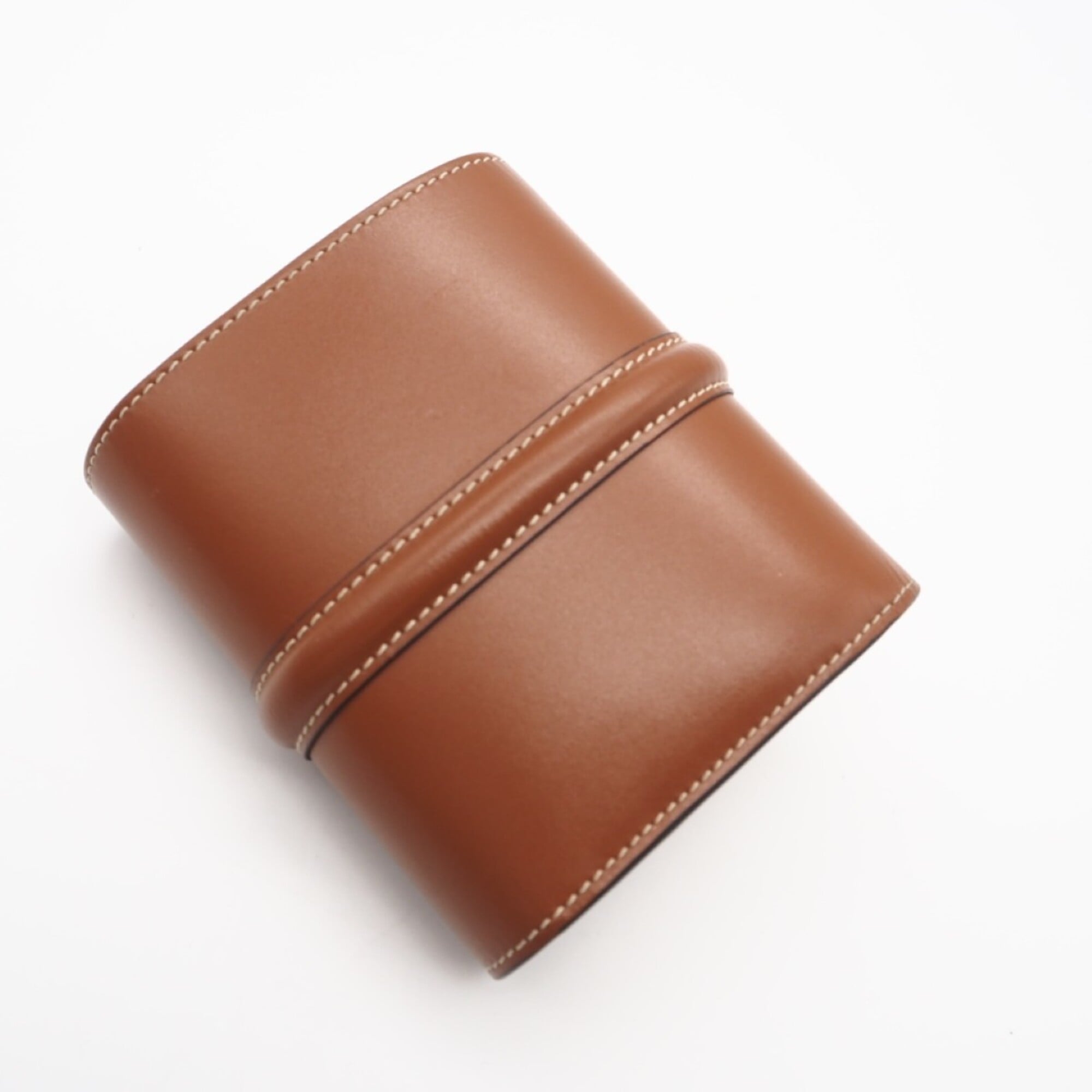 Celine Brown Leather Wallet (Tri-Fold) (Pre-Owned)