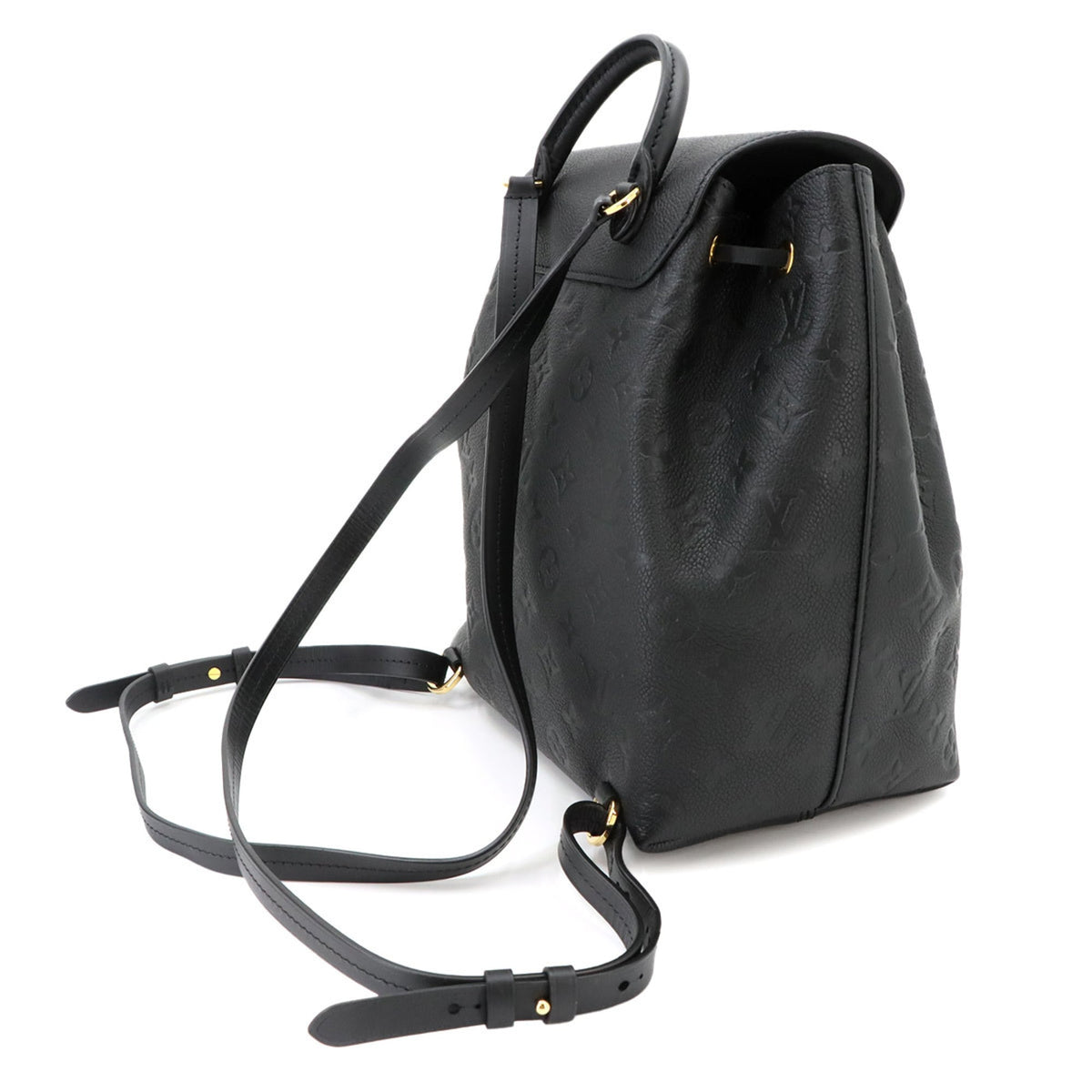 Louis Vuitton Noir Monogram Empreinte Leather Backpack (Pre-Owned)