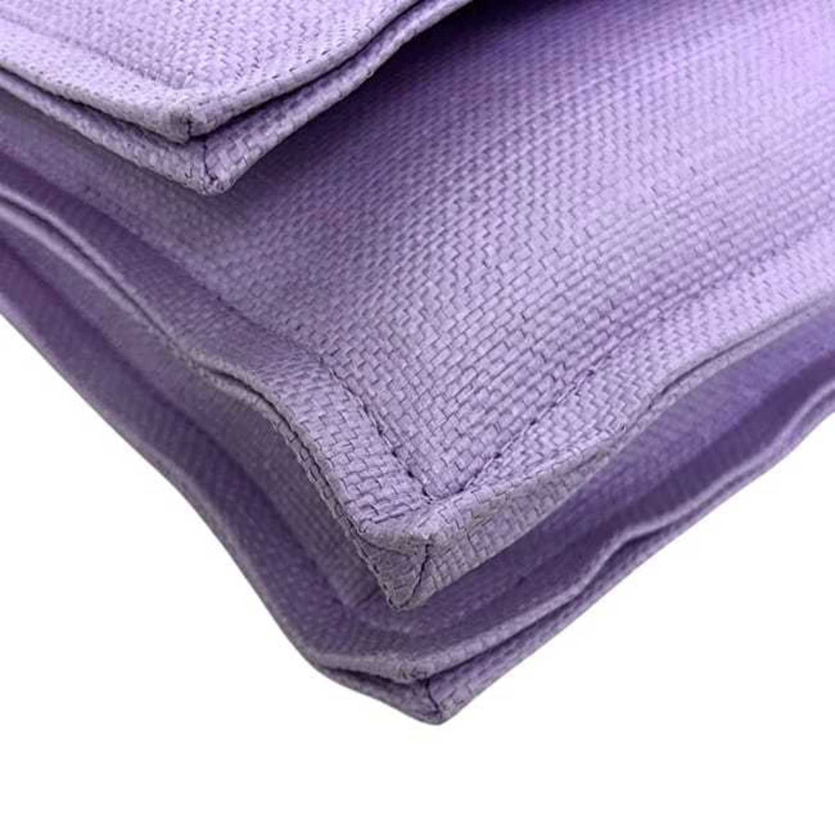 Salvatore Ferragamo Purple Coated Canvas Shoulder Bag (Pre-Owned)