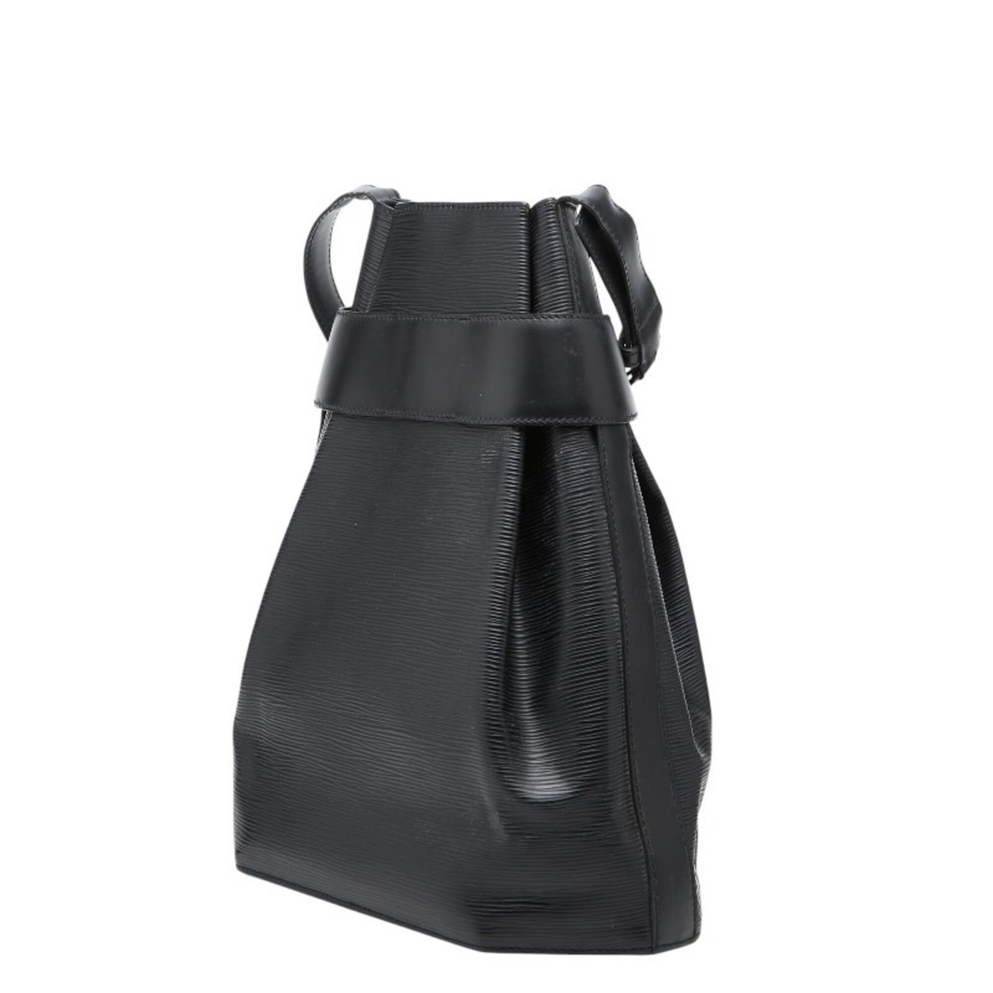 Louis Vuitton Epi Black Noir Leather Handbag Shoulder Bag (Pre-Owned)