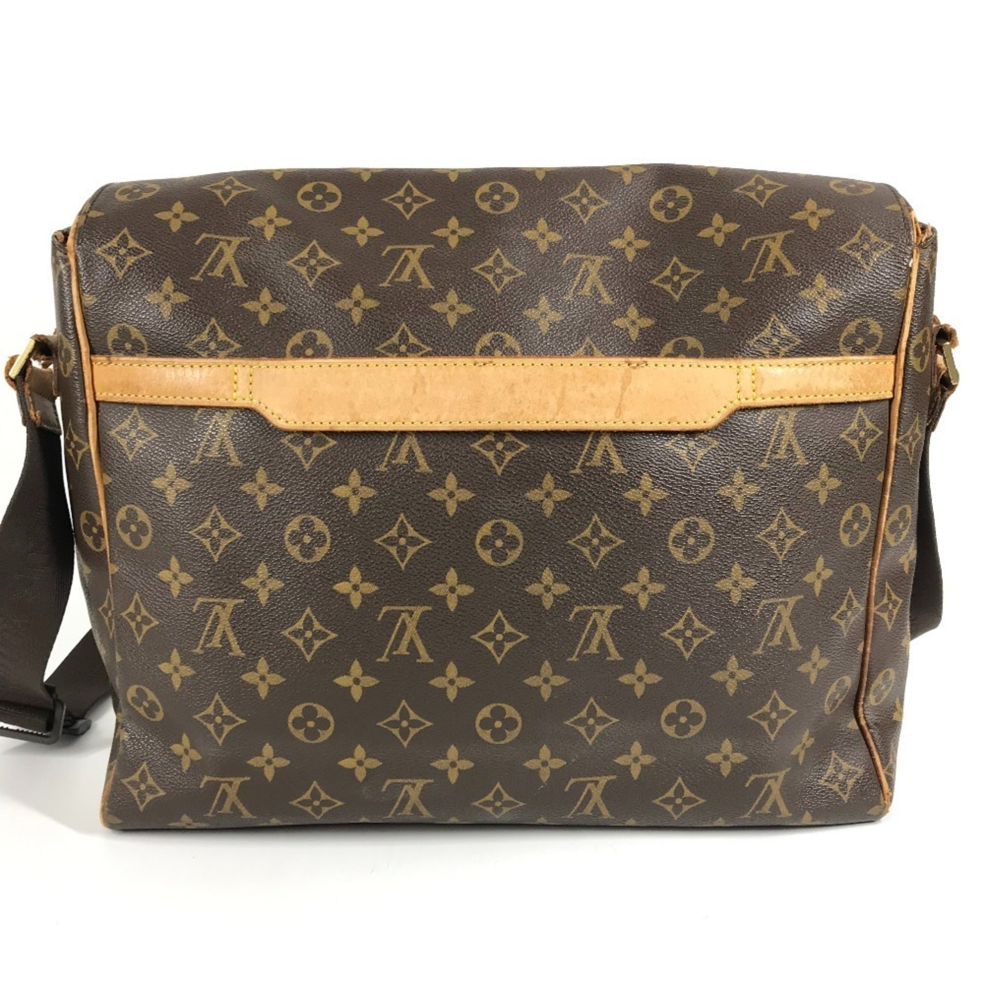 Louis Vuitton Brown Monogram Canvas Messenger Bag Shoulder Bag (Pre-Owned)