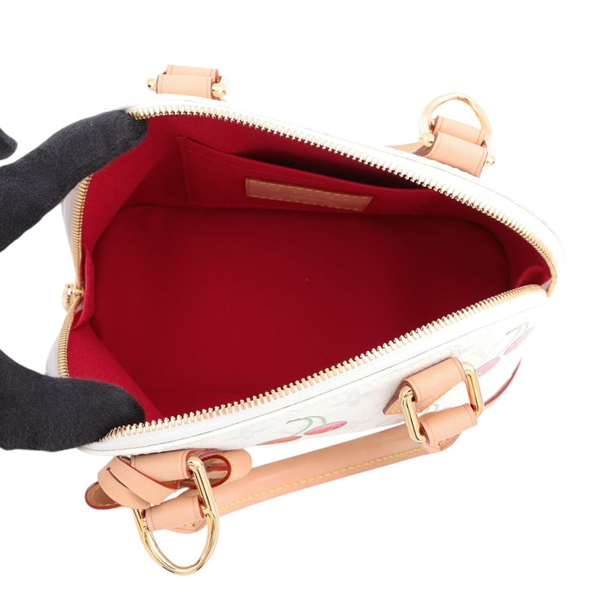 Louis Vuitton Monogram Cherry Monogram Cherry White Handbag Shoulder Bag (Pre-Owned)