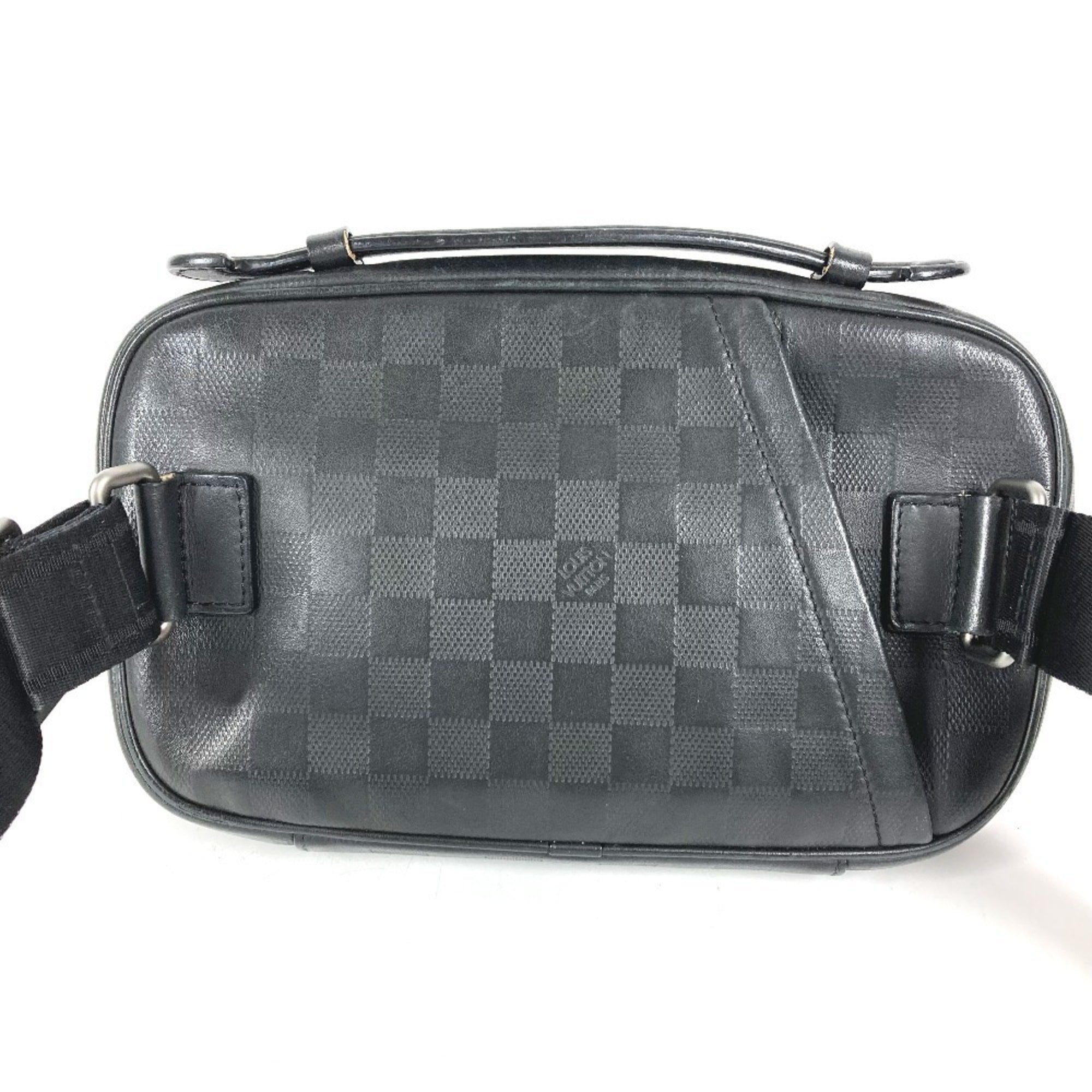 Louis Vuitton Black Onyx Damier Infini Handbag Sling Bag (Pre-Owned)