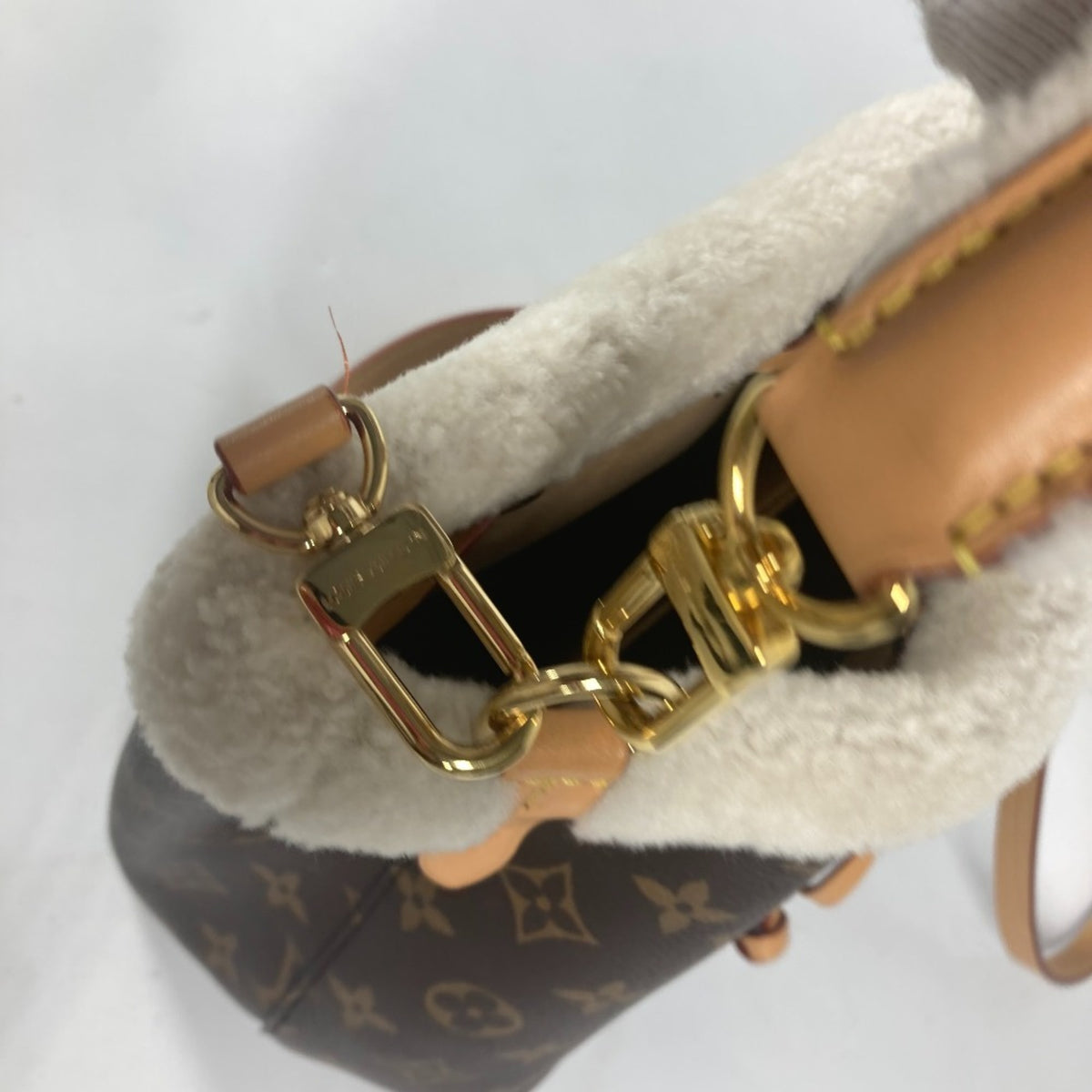 Louis Vuitton Brown Monogram Handbag Shoulder Bag (Pre-Owned)